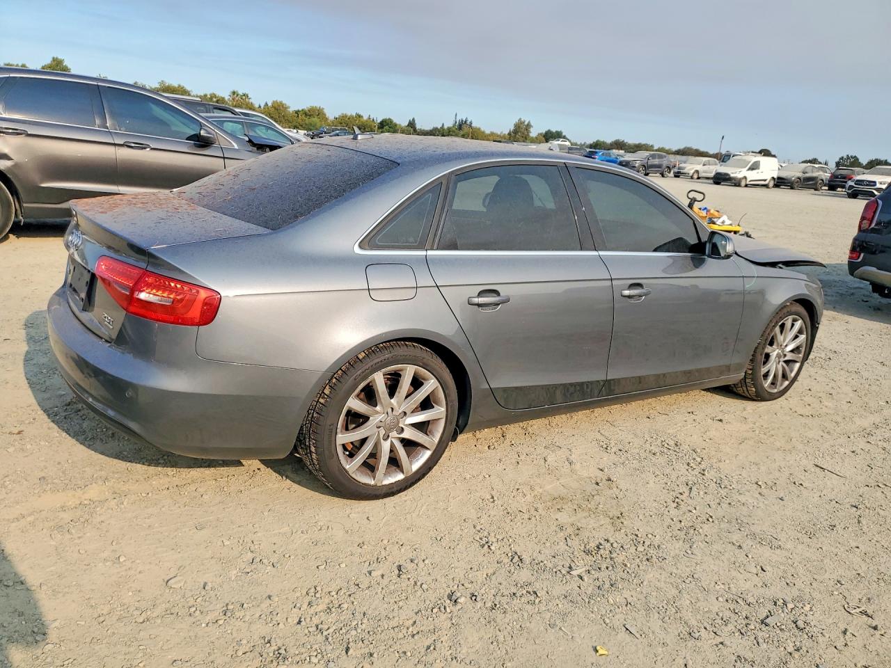 2013 Audi A4 Premium Plus Gray vin: WAUFFAFL9DN046545