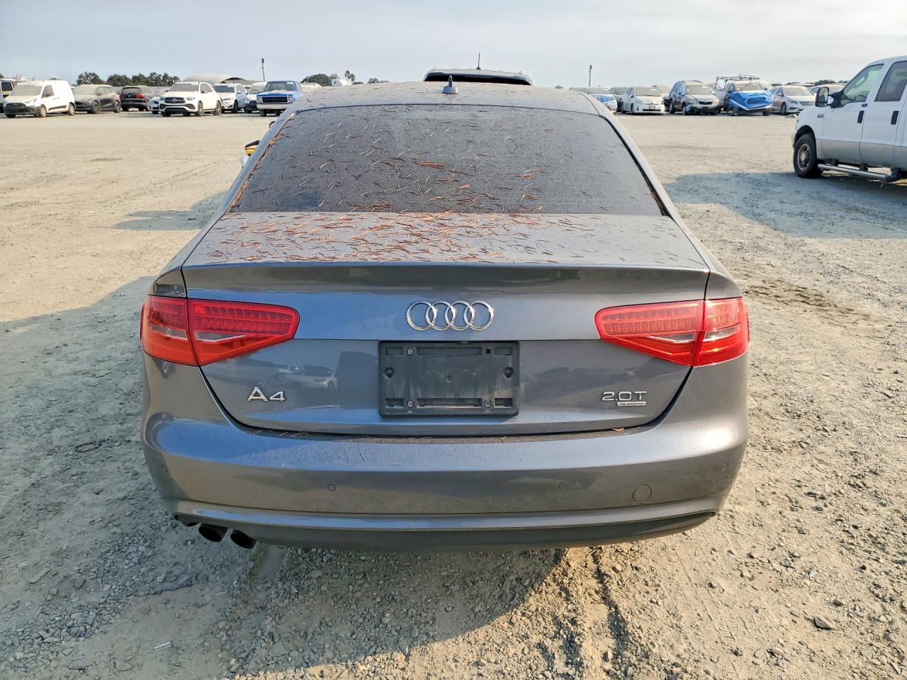 2013 Audi A4 Premium Plus Gray vin: WAUFFAFL9DN046545