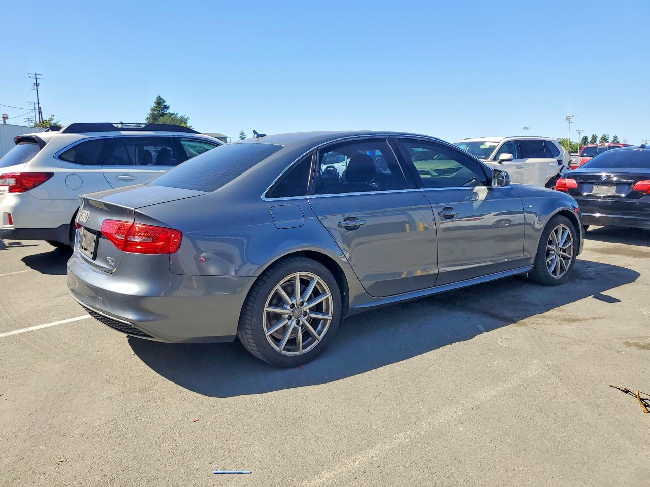 2014 Audi A4 Premium Plus Gray vin: WAUFFAFL9EA089131
