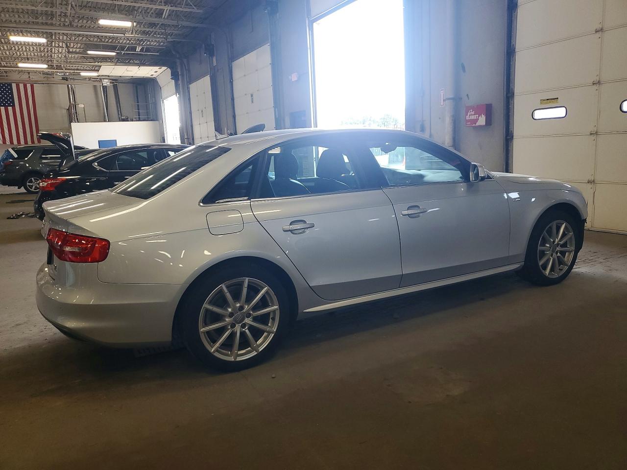 2014 Audi A4 Premium Plus Silver vin: WAUFFAFL9EN006337