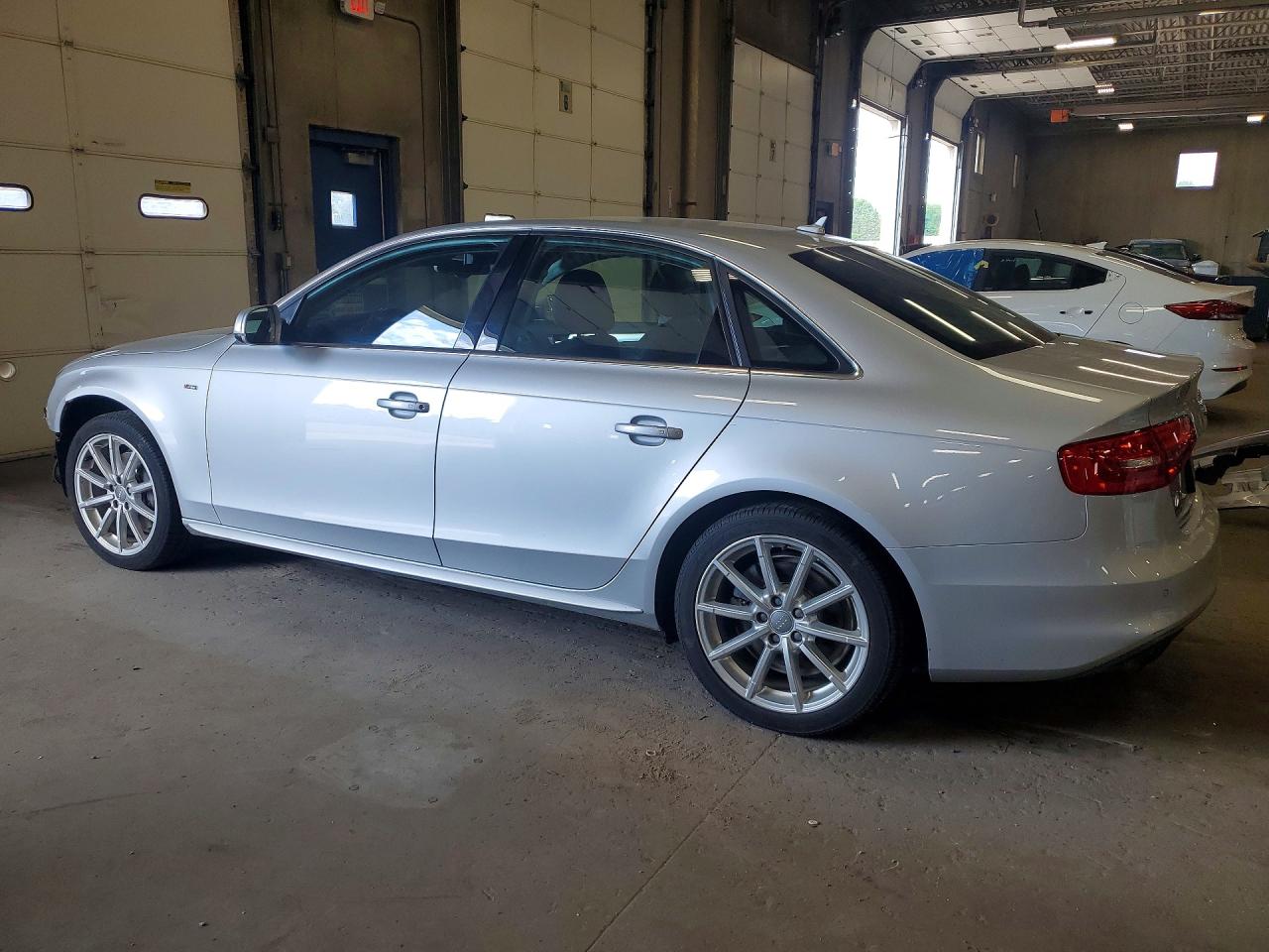 2014 Audi A4 Premium Plus Silver vin: WAUFFAFL9EN006337
