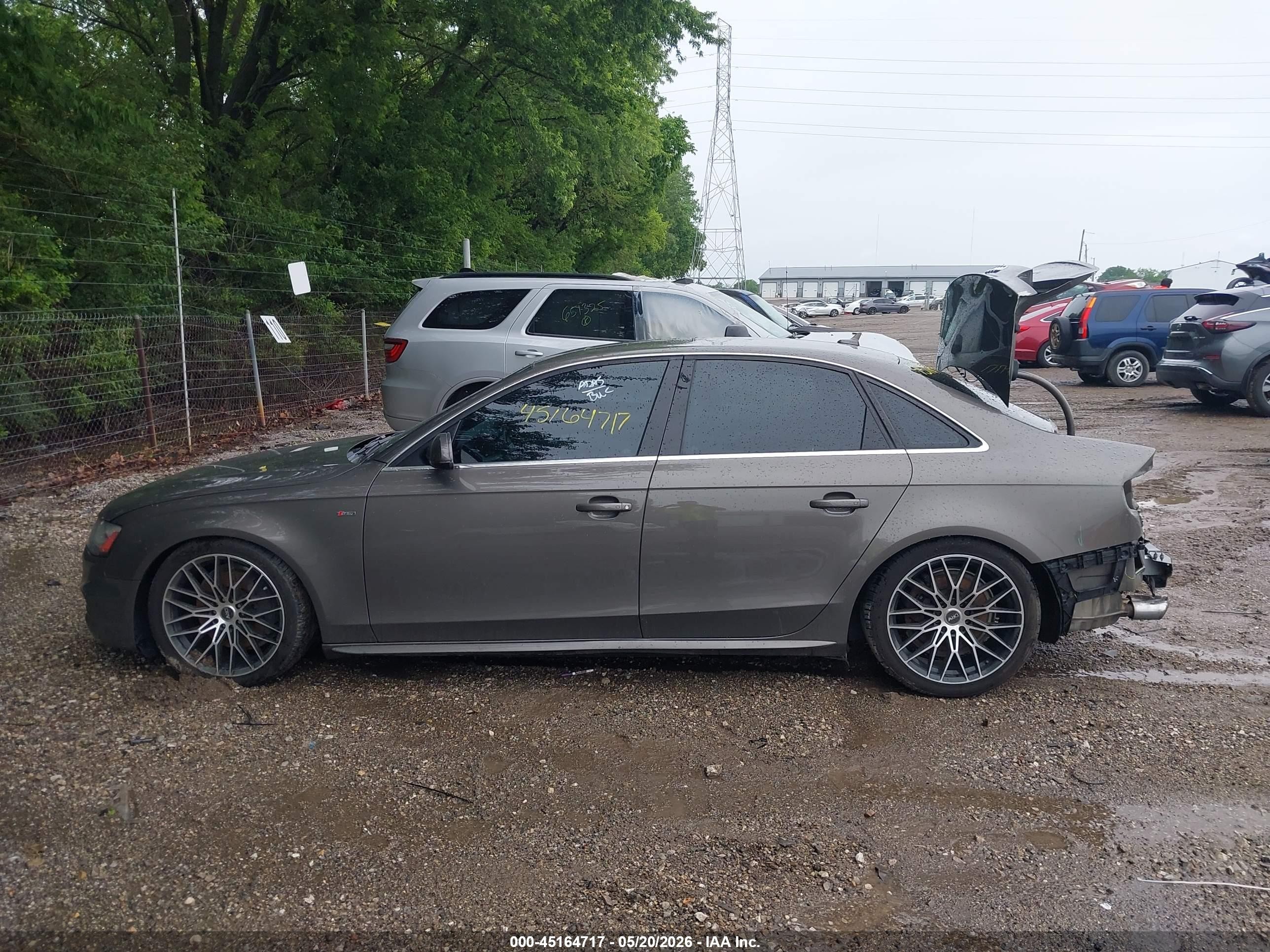 2014 Audi A4 2.0t Premium Gray vin: WAUFFAFL9EN009075