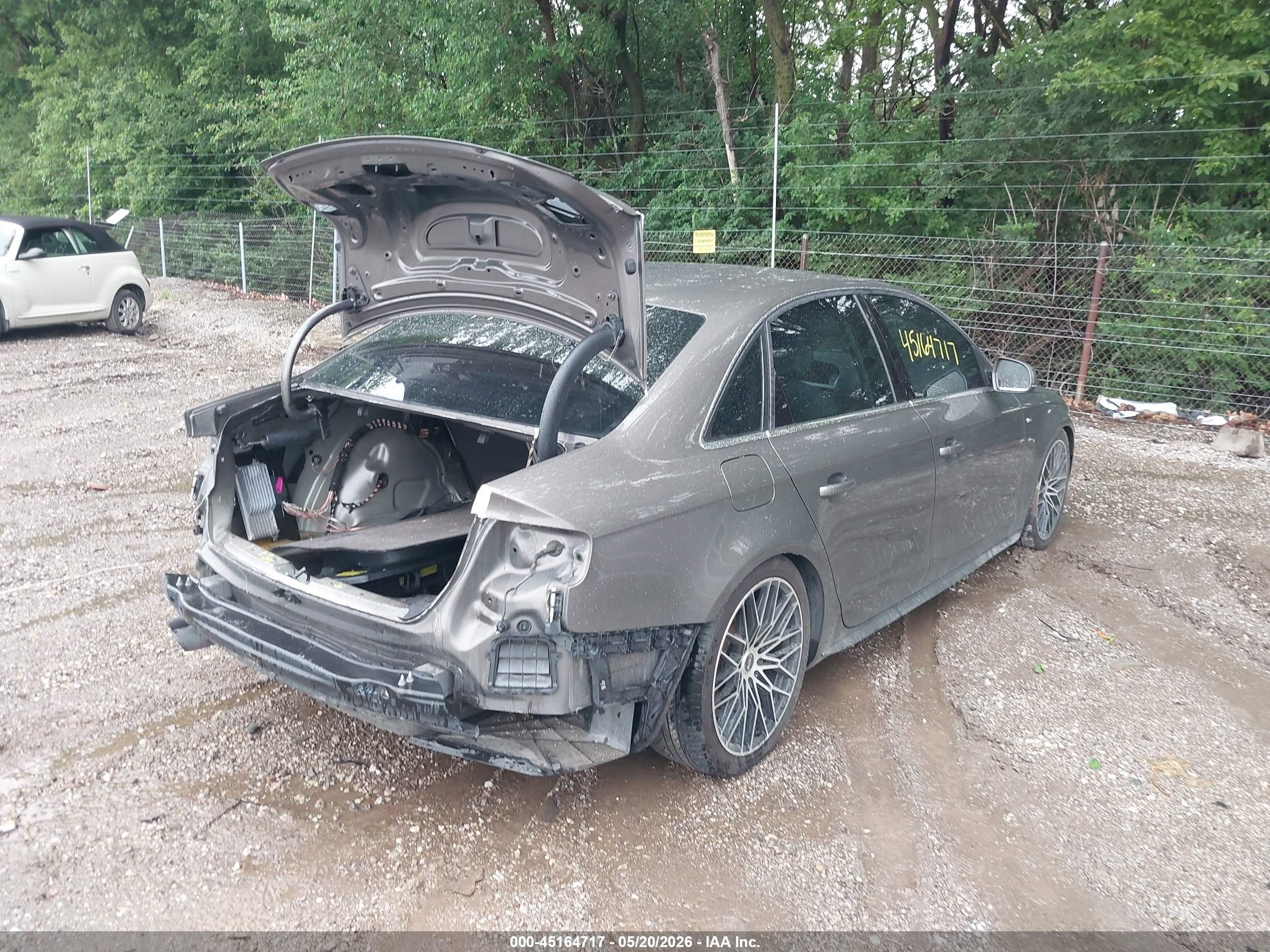2014 Audi A4 2.0t Premium Gray vin: WAUFFAFL9EN009075