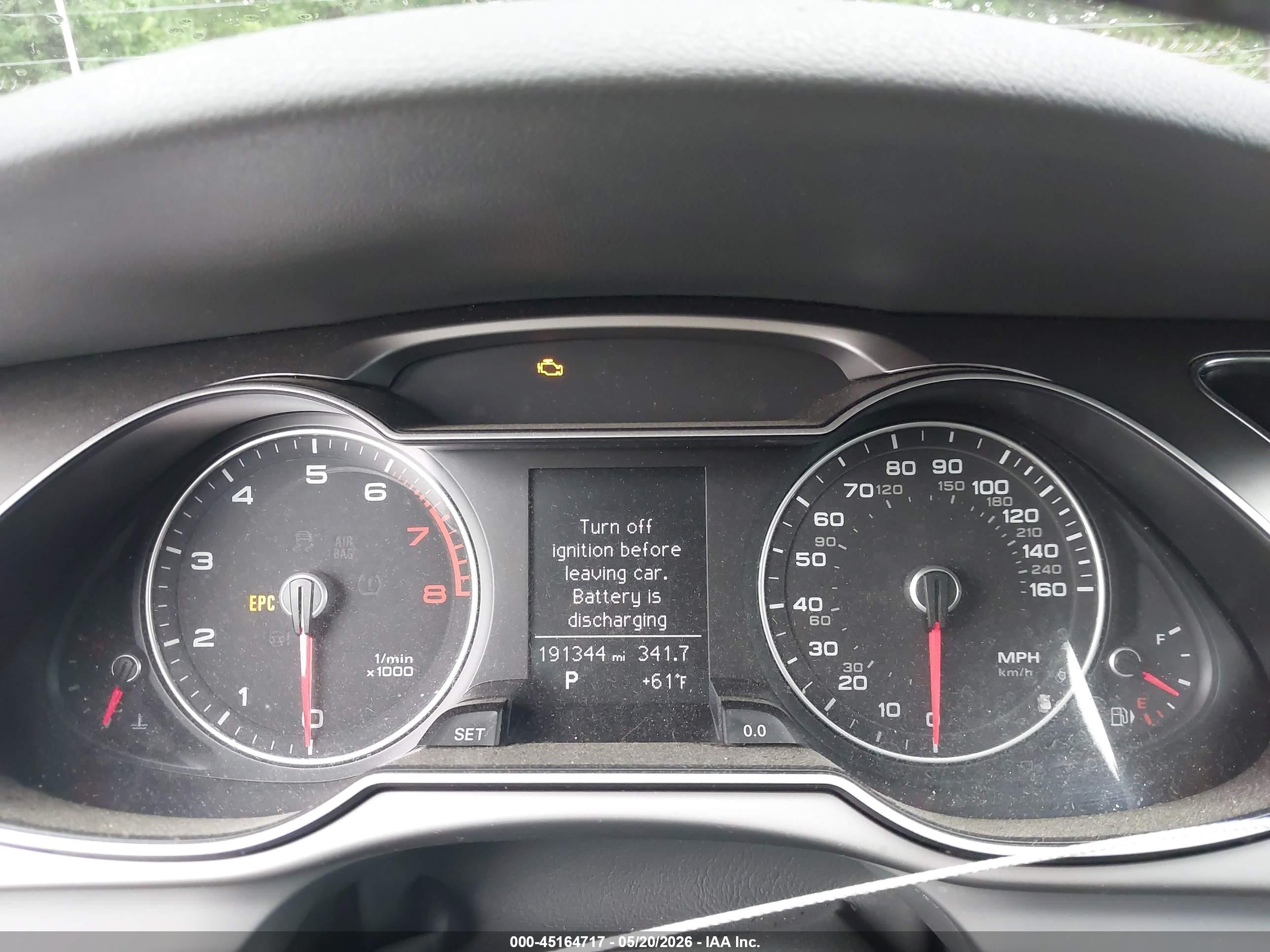 2014 Audi A4 2.0t Premium Gray vin: WAUFFAFL9EN009075