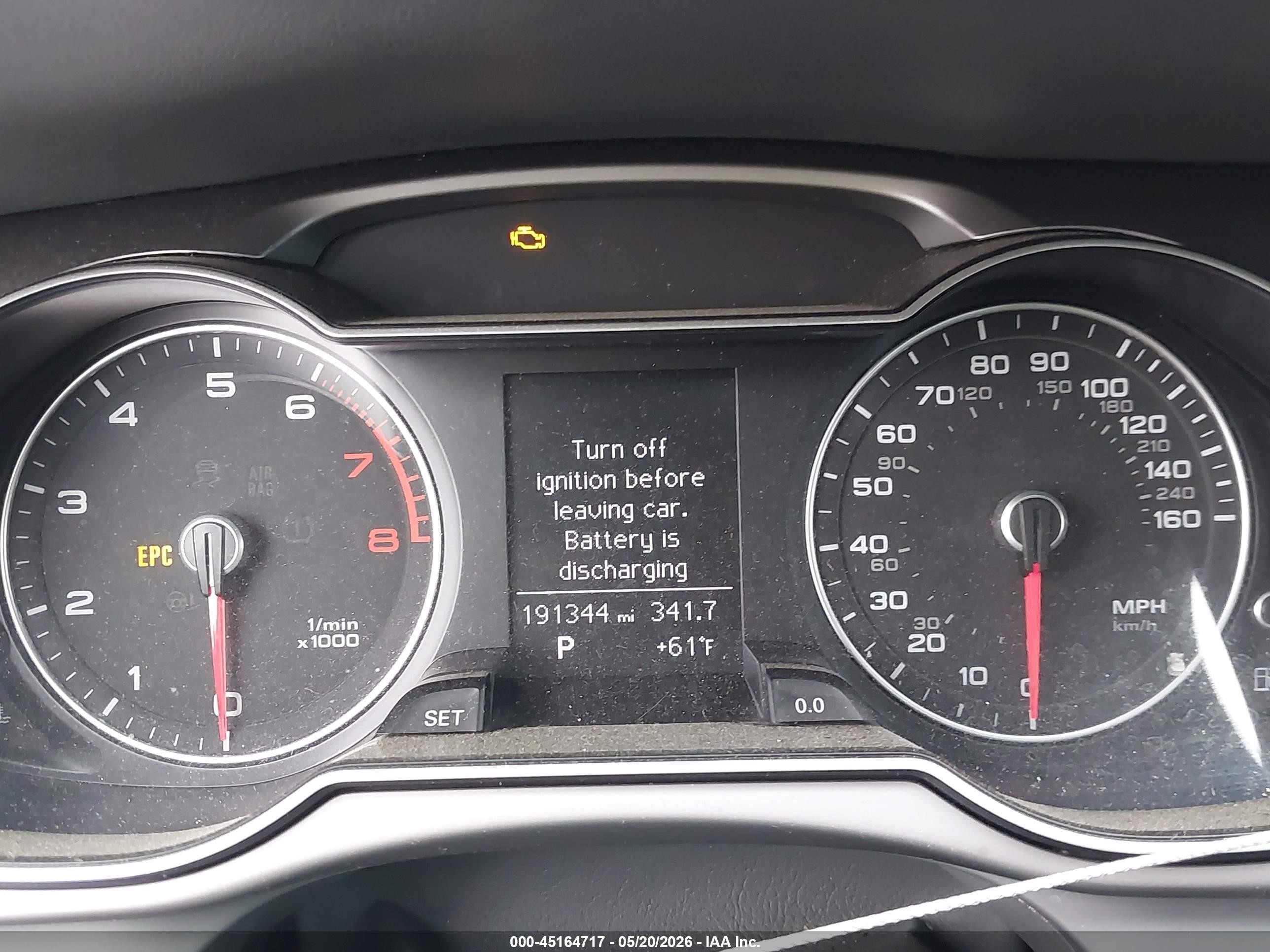2014 Audi A4 2.0t Premium Gray vin: WAUFFAFL9EN009075