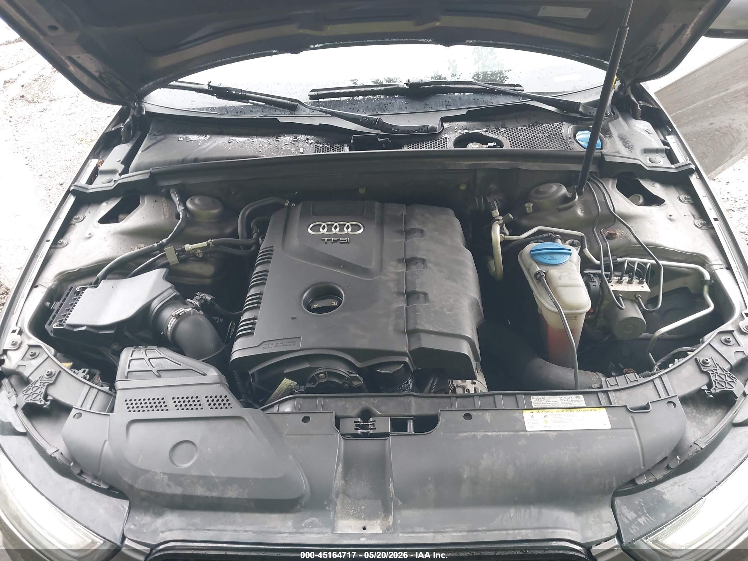 2014 Audi A4 2.0t Premium Gray vin: WAUFFAFL9EN009075