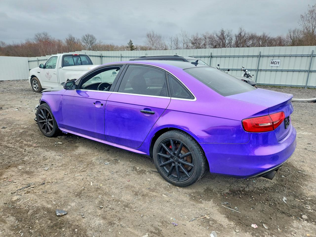 2014 Audi A4 Premium Plus Black vin: WAUFFAFL9EN009240