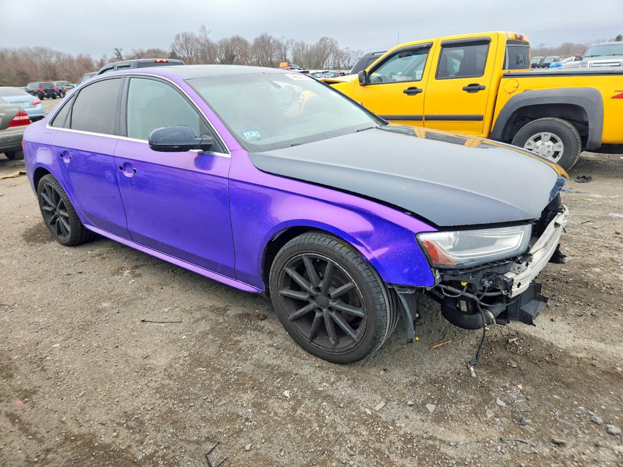 2014 Audi A4 Premium Plus Black vin: WAUFFAFL9EN009240