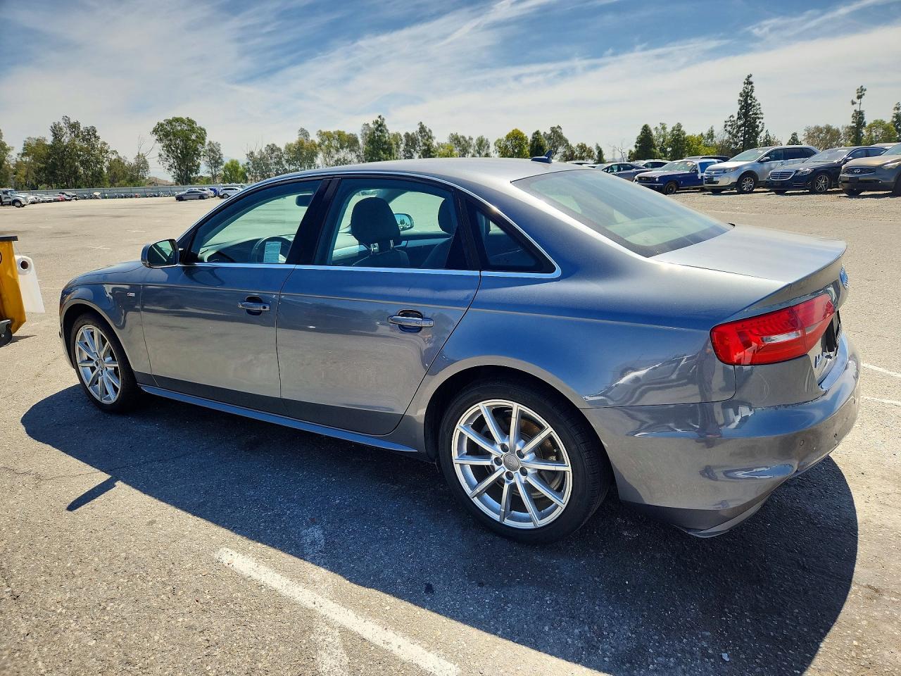 2014 Audi A4 Premium Plus Silver vin: WAUFFAFL9EN010209