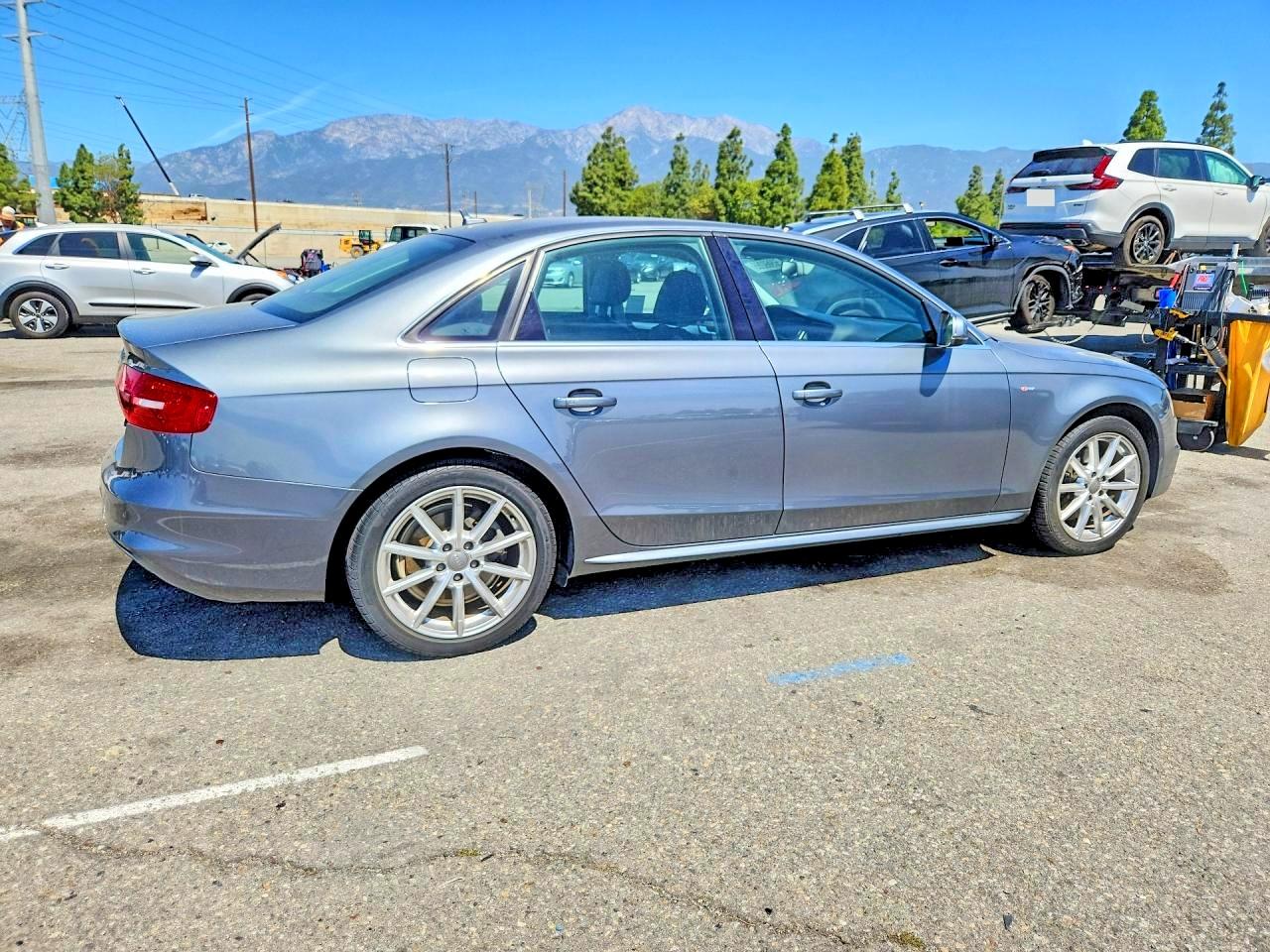 2014 Audi A4 Premium Plus Silver vin: WAUFFAFL9EN010209