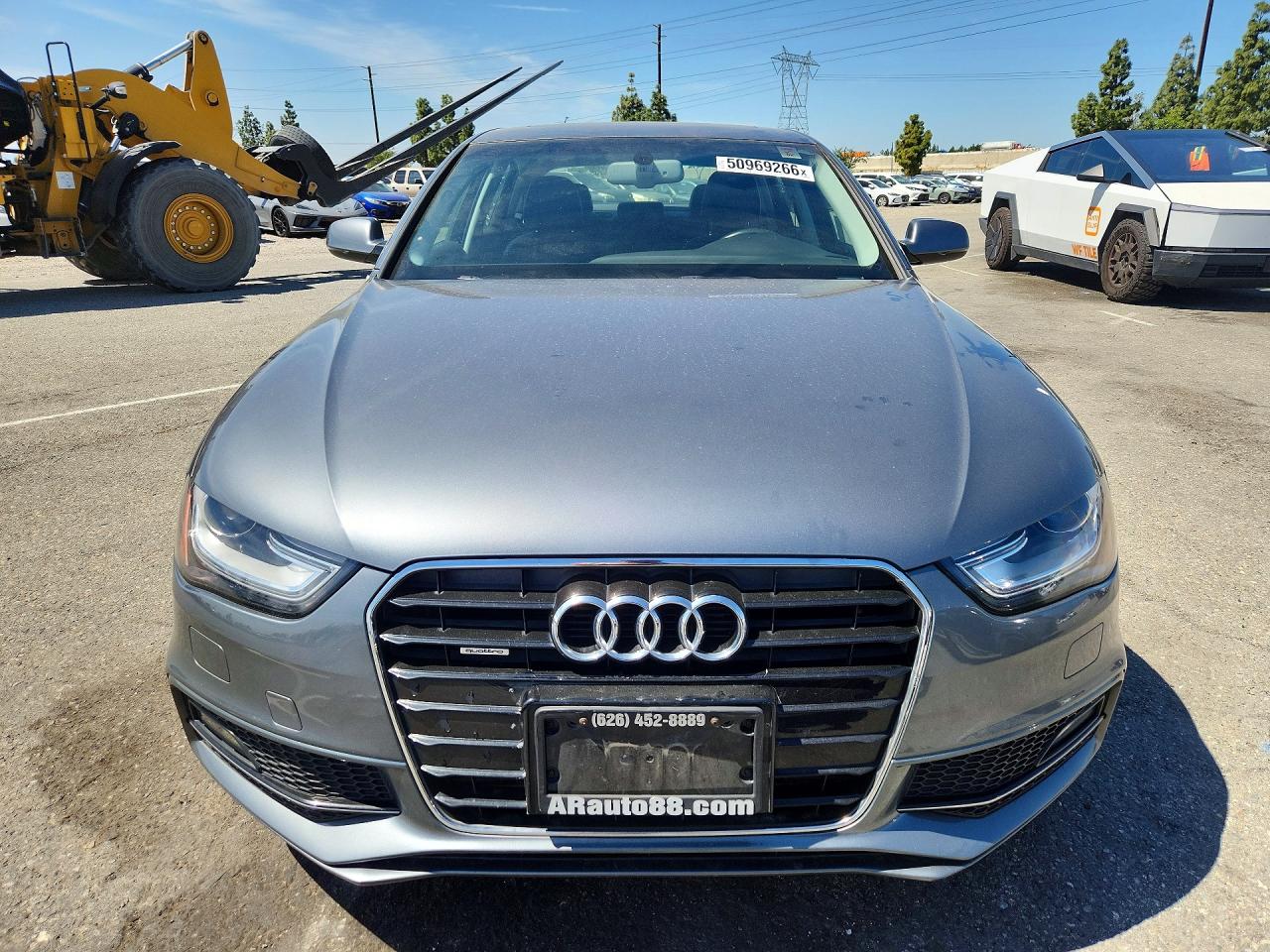 2014 Audi A4 Premium Plus Silver vin: WAUFFAFL9EN010209