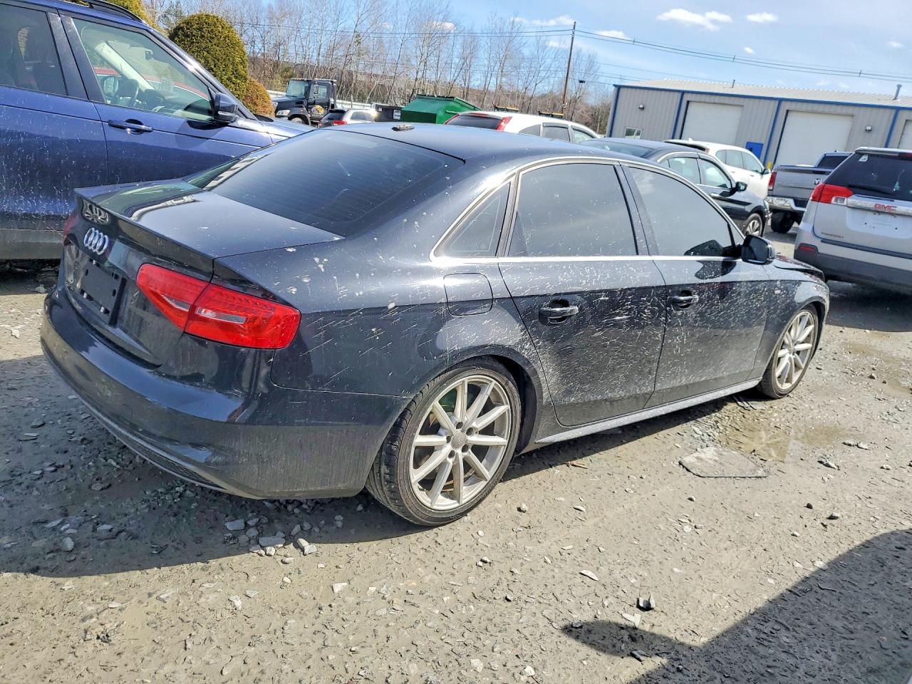 2014 Audi A4 Premium Plus Black vin: WAUFFAFL9EN010999