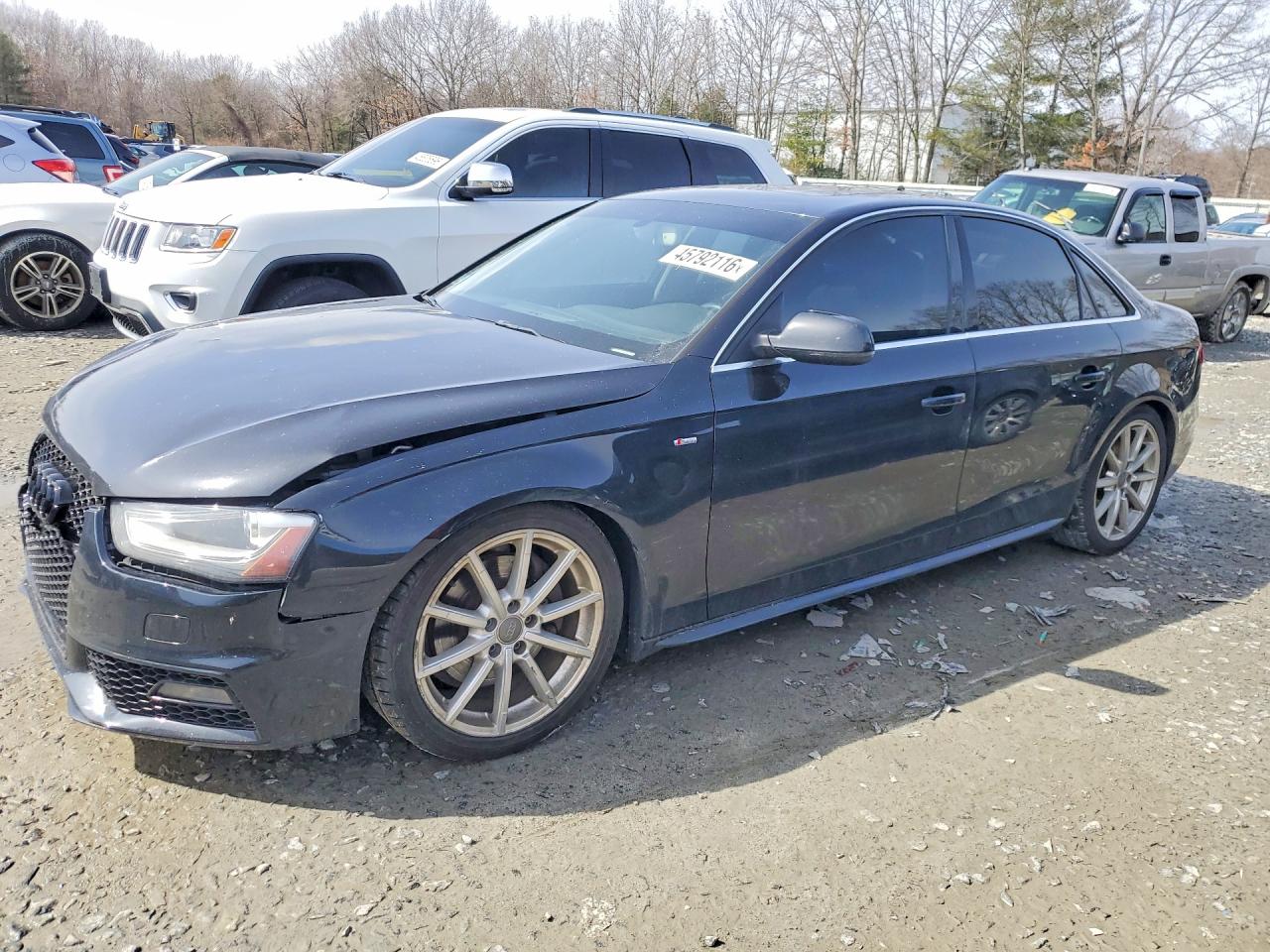 2014 Audi A4 Premium Plus Black vin: WAUFFAFL9EN010999