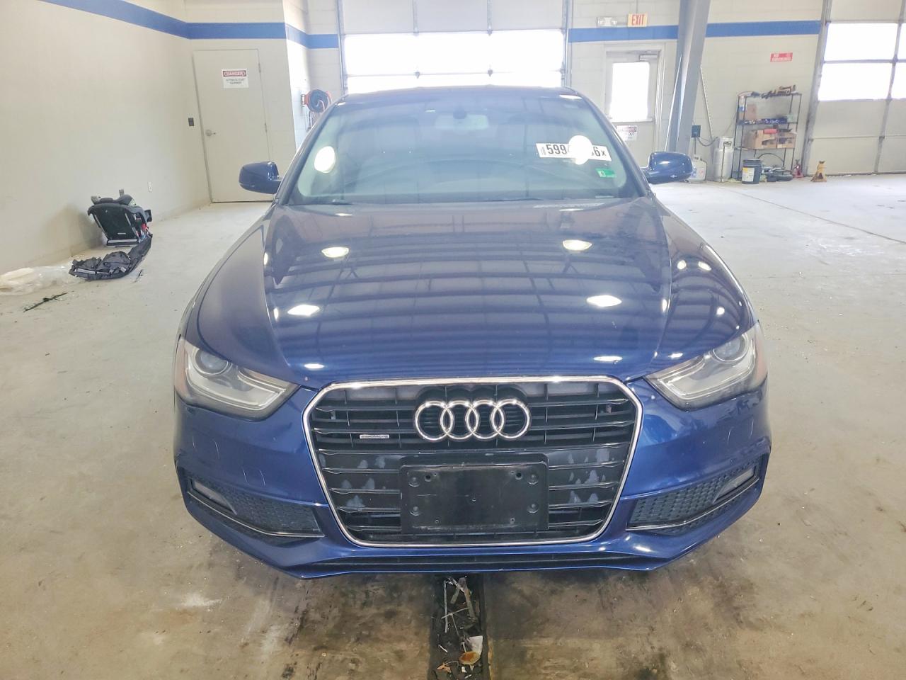 2014 Audi A4 Premium Plus Blue vin: WAUFFAFL9EN019315