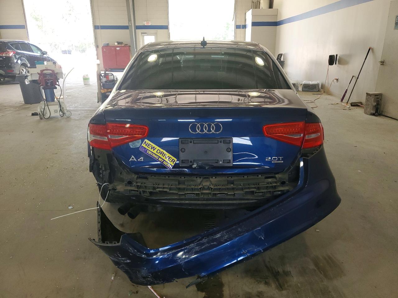 2014 Audi A4 Premium Plus Blue vin: WAUFFAFL9EN019315