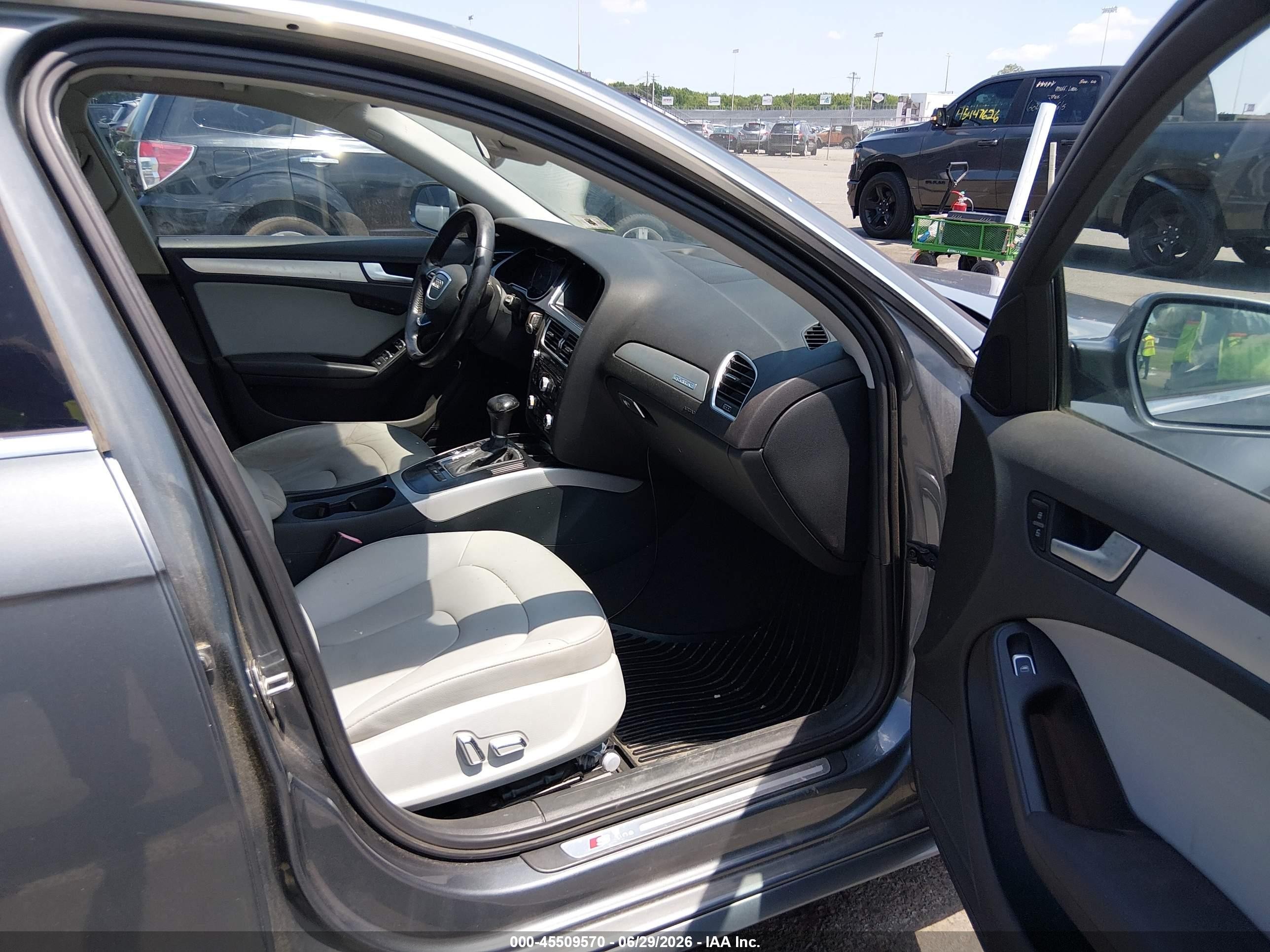 2014 Audi A4 2.0t Premium Gray vin: WAUFFAFL9EN026104