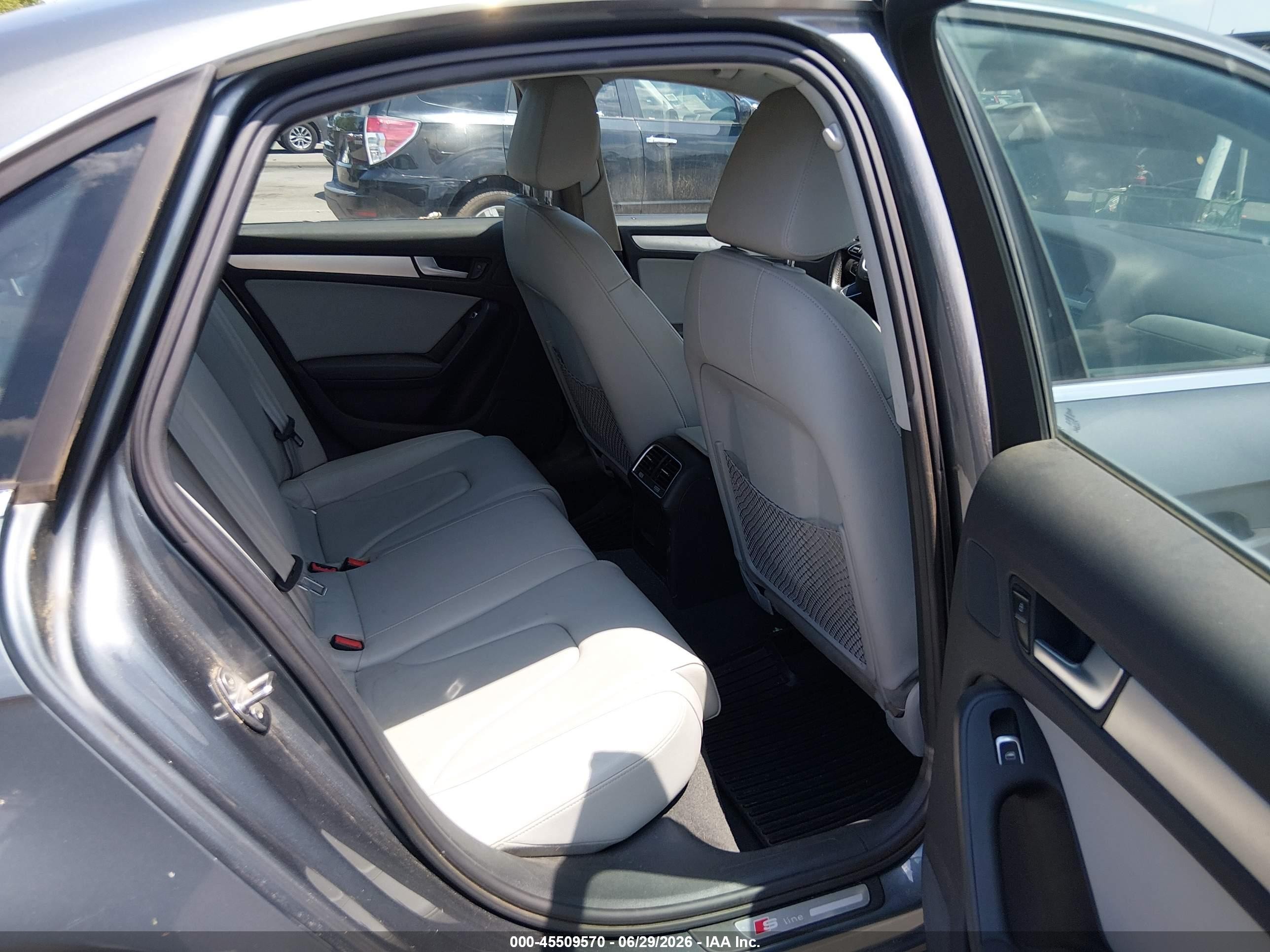 2014 Audi A4 2.0t Premium Gray vin: WAUFFAFL9EN026104