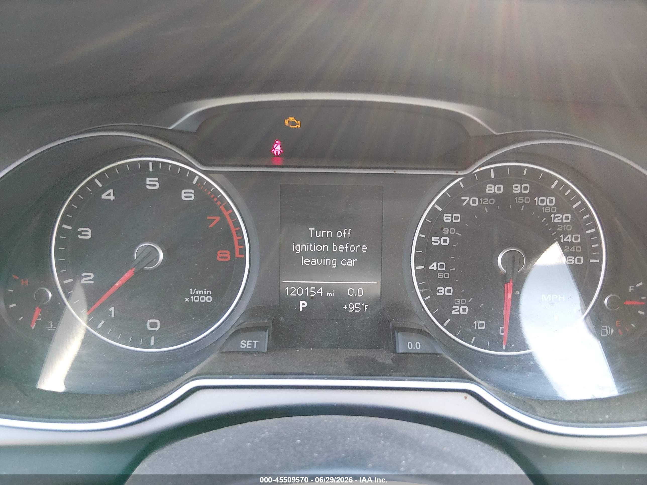 2014 Audi A4 2.0t Premium Gray vin: WAUFFAFL9EN026104