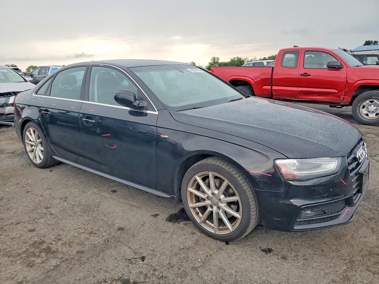 2014 Audi A4 Premium Plus Black vin: WAUFFAFL9EN032713