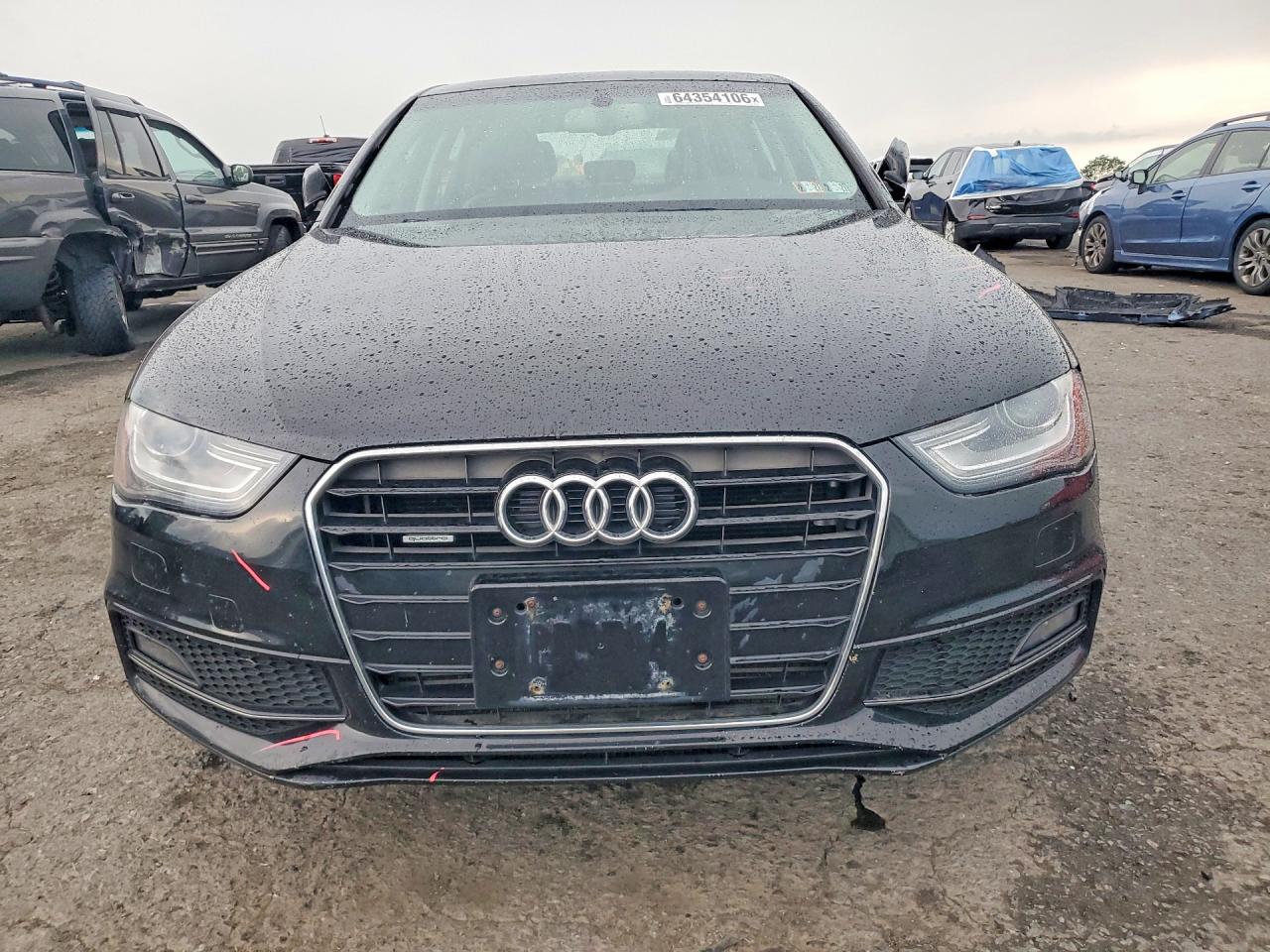 2014 Audi A4 Premium Plus Black vin: WAUFFAFL9EN032713