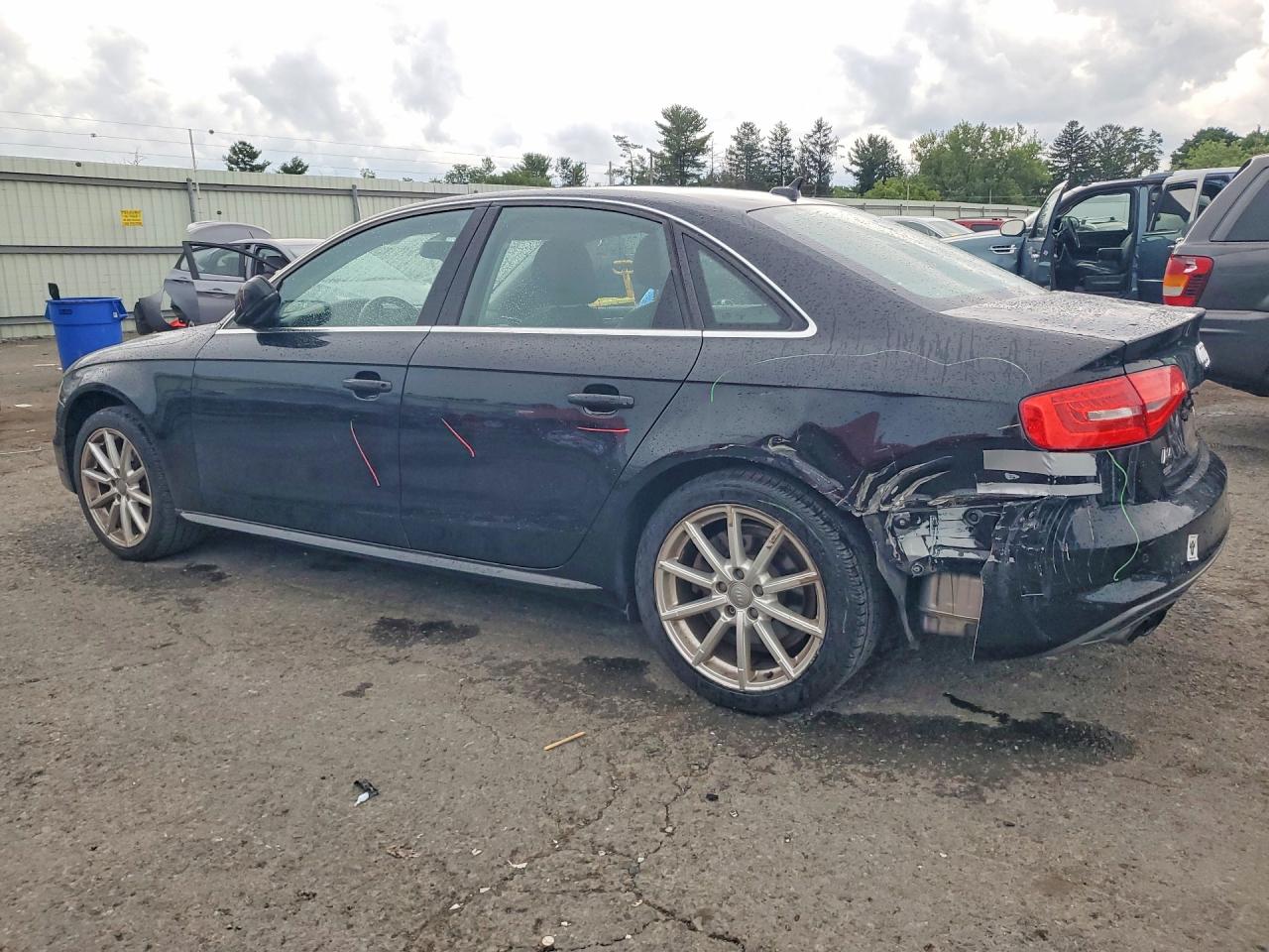 2014 Audi A4 Premium Plus Black vin: WAUFFAFL9EN032713