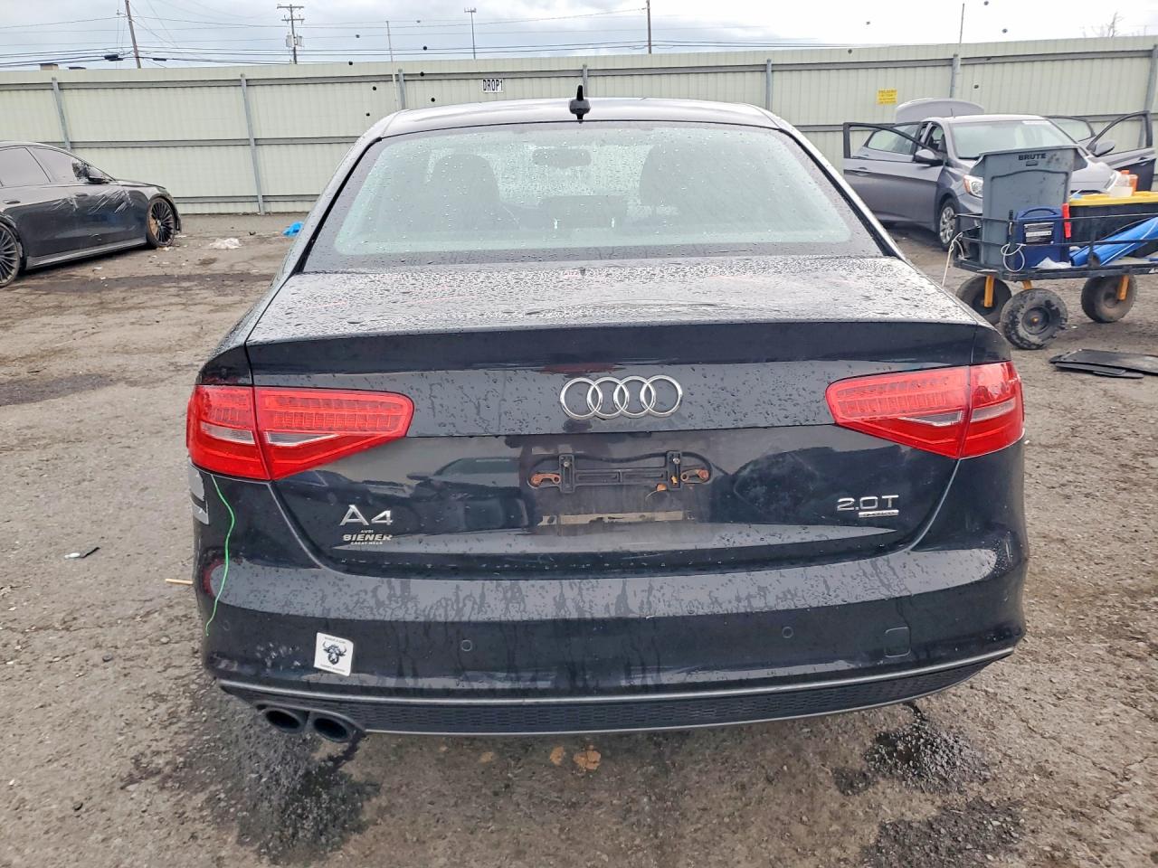 2014 Audi A4 Premium Plus Black vin: WAUFFAFL9EN032713