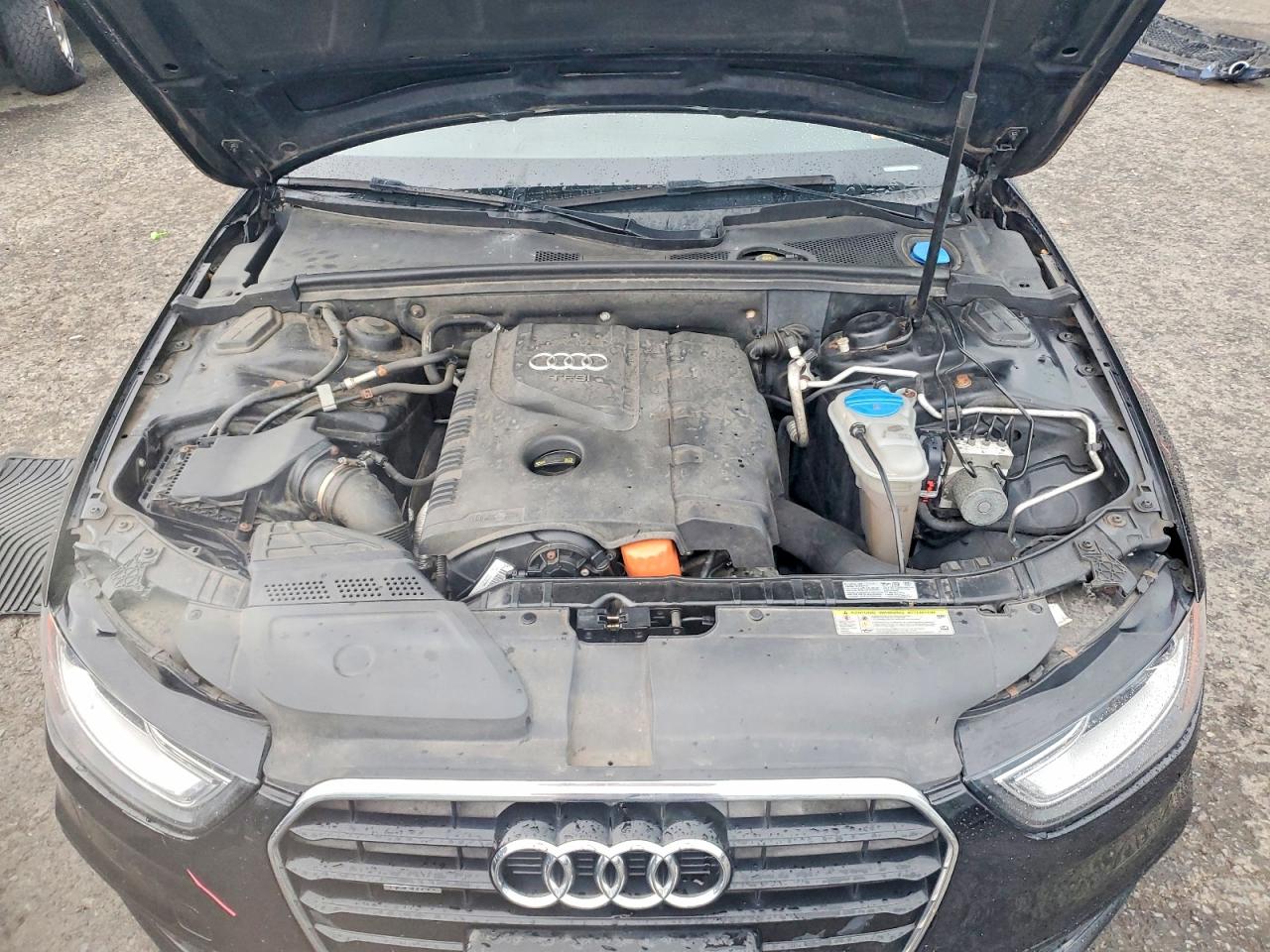 2014 Audi A4 Premium Plus Black vin: WAUFFAFL9EN032713