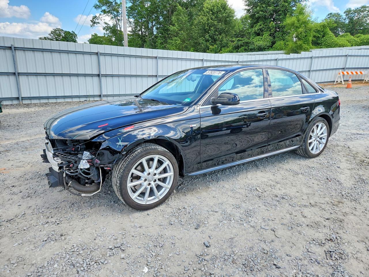 2014 Audi A4 Premium Plus Black vin: WAUFFAFL9EN033943
