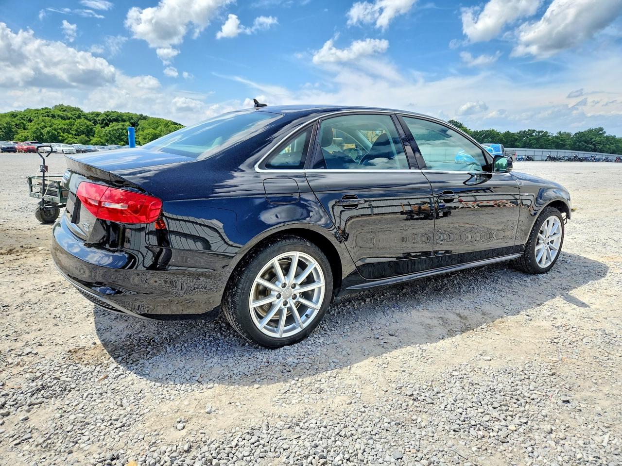 2014 Audi A4 Premium Plus Black vin: WAUFFAFL9EN033943