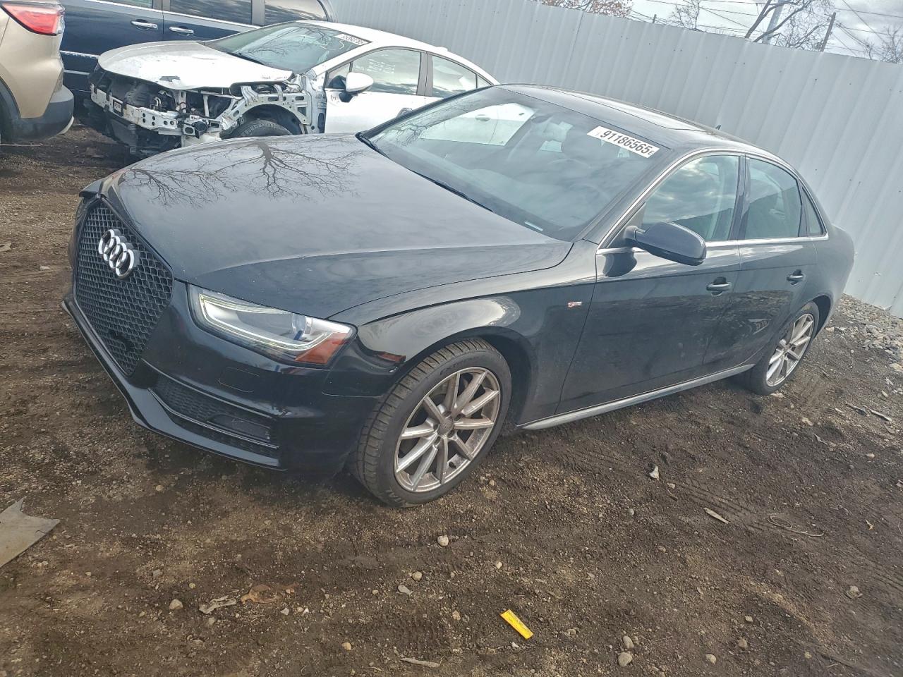 2014 Audi A4 Premium Plus Черный vin: WAUFFAFL9EN036275