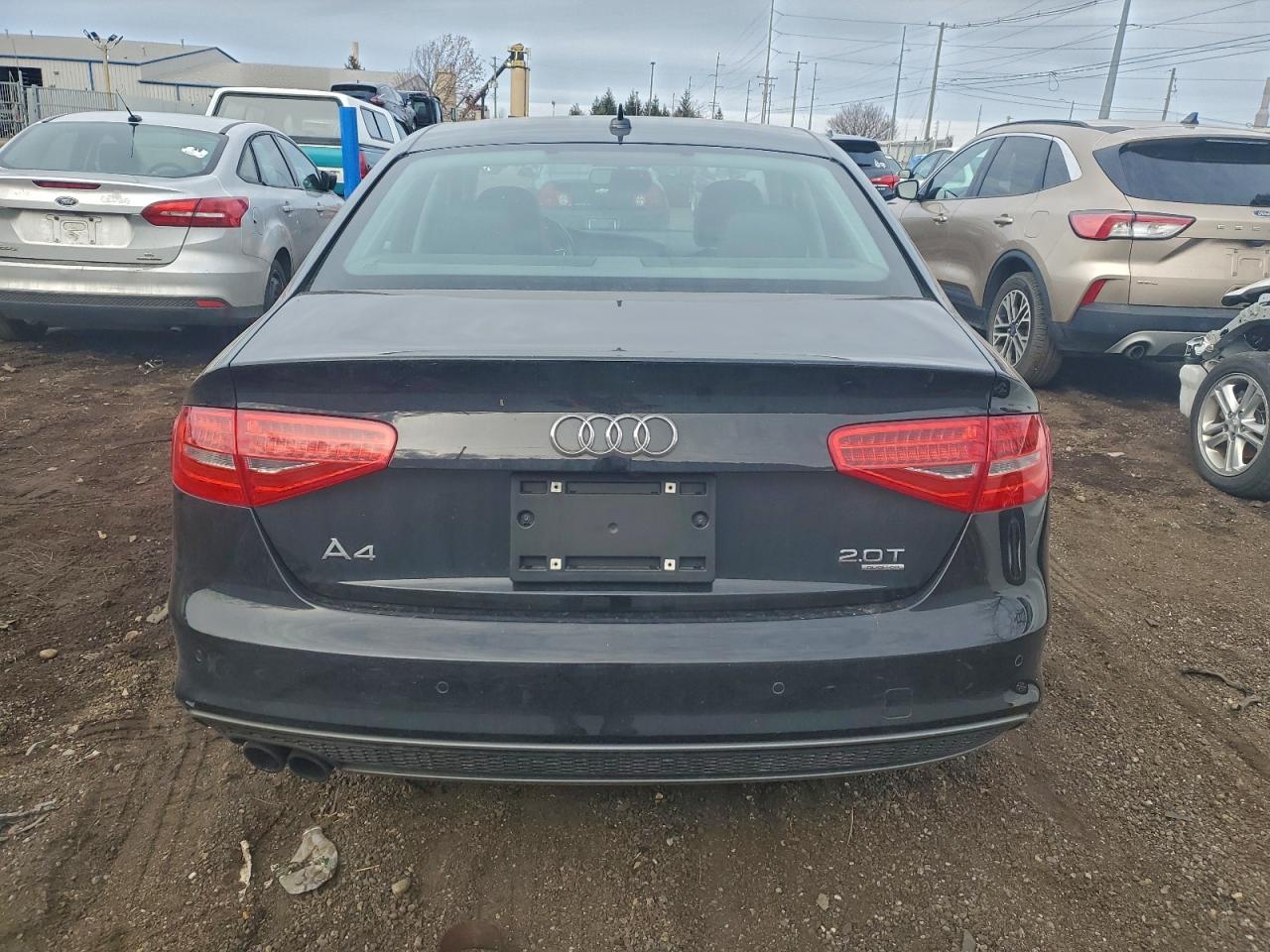 2014 Audi A4 Premium Plus Black vin: WAUFFAFL9EN036275
