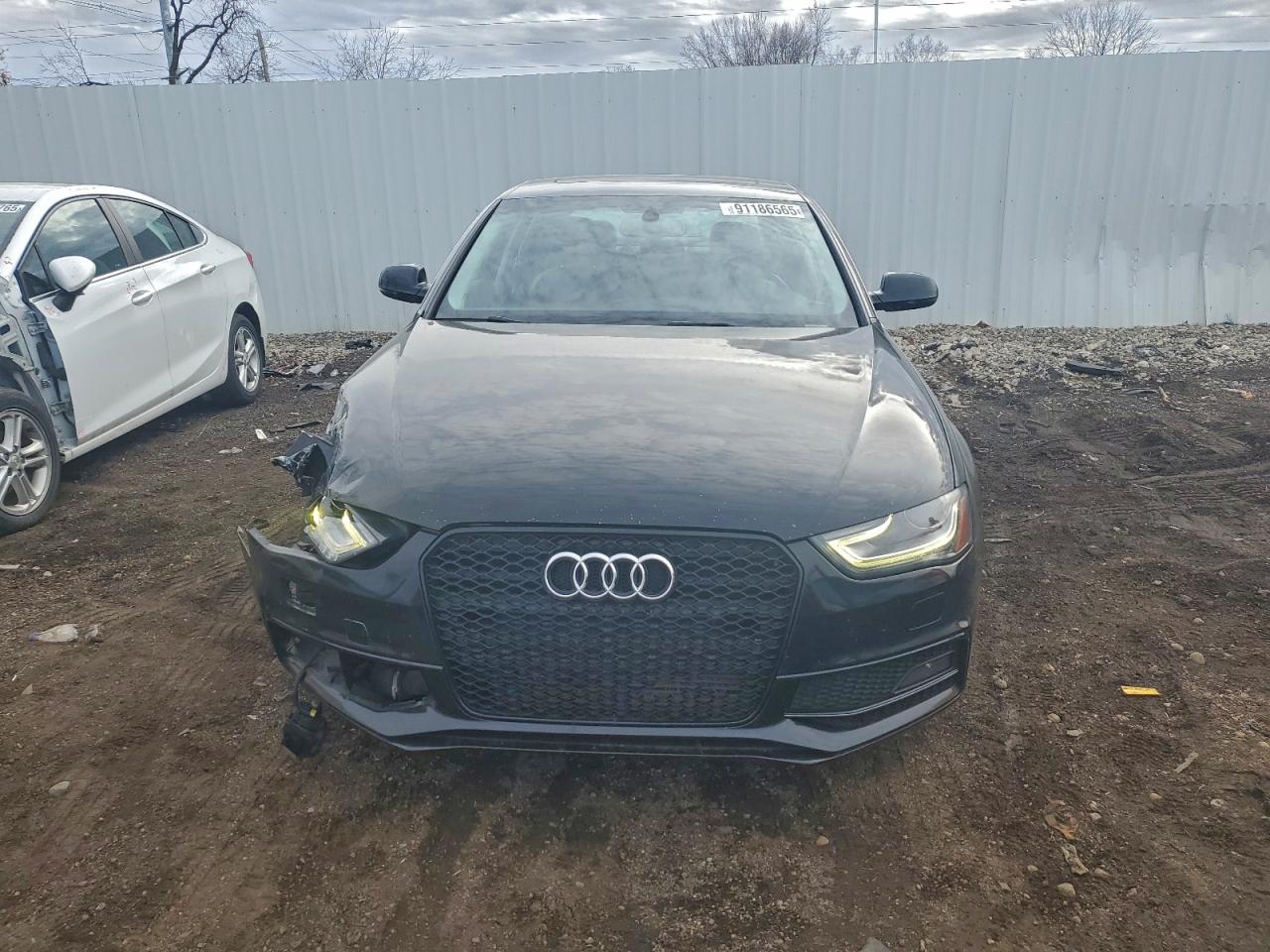 2014 Audi A4 Premium Plus Black vin: WAUFFAFL9EN036275