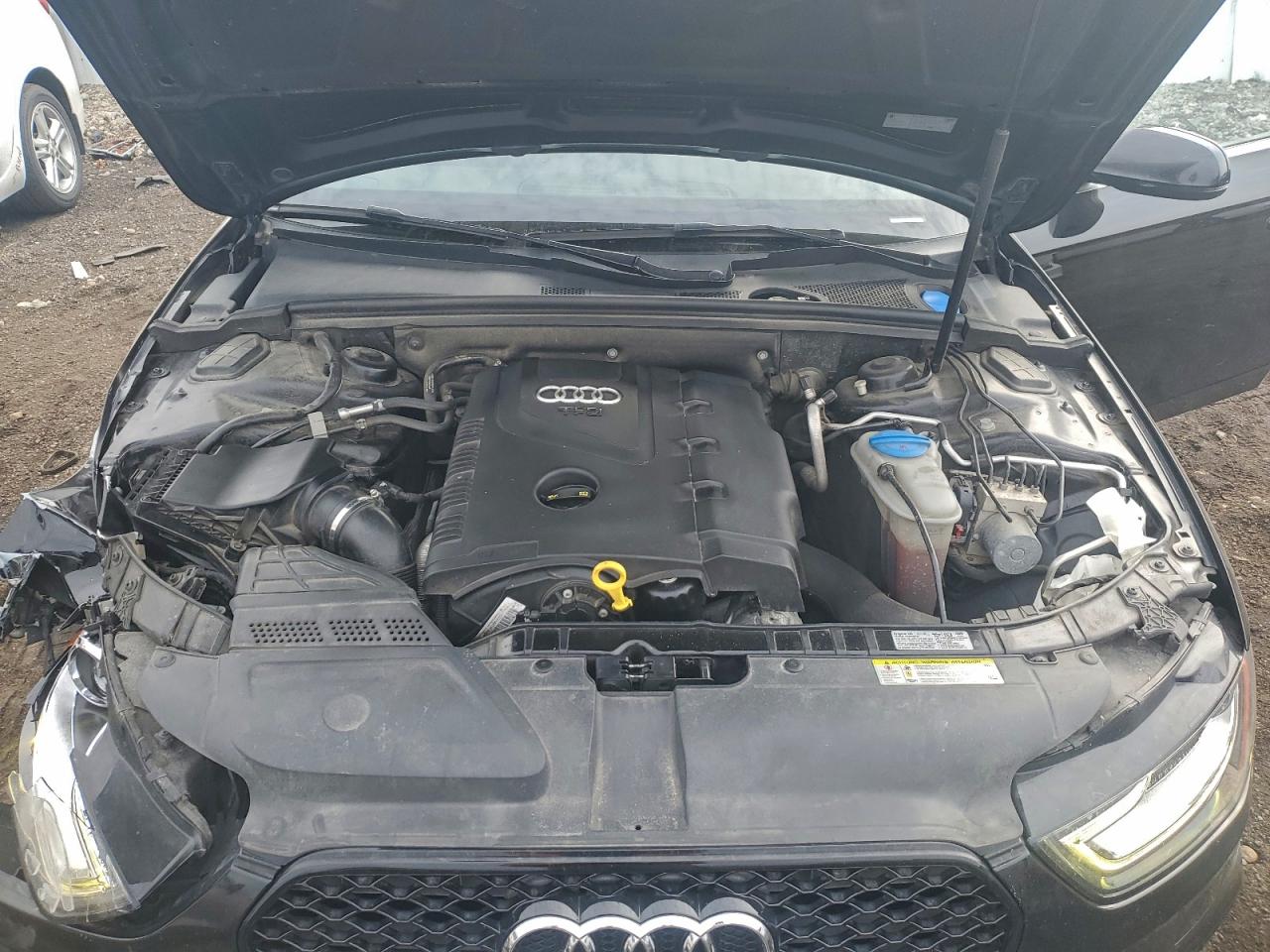 2014 Audi A4 Premium Plus Black vin: WAUFFAFL9EN036275