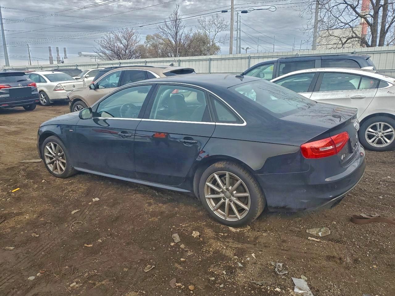 2014 Audi A4 Premium Plus Black vin: WAUFFAFL9EN036275