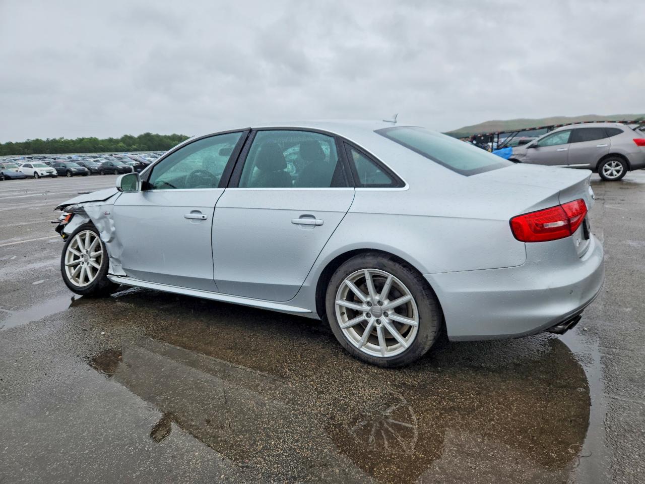 2014 Audi A4 Premium Plus Серебряный vin: WAUFFAFL9EN038625