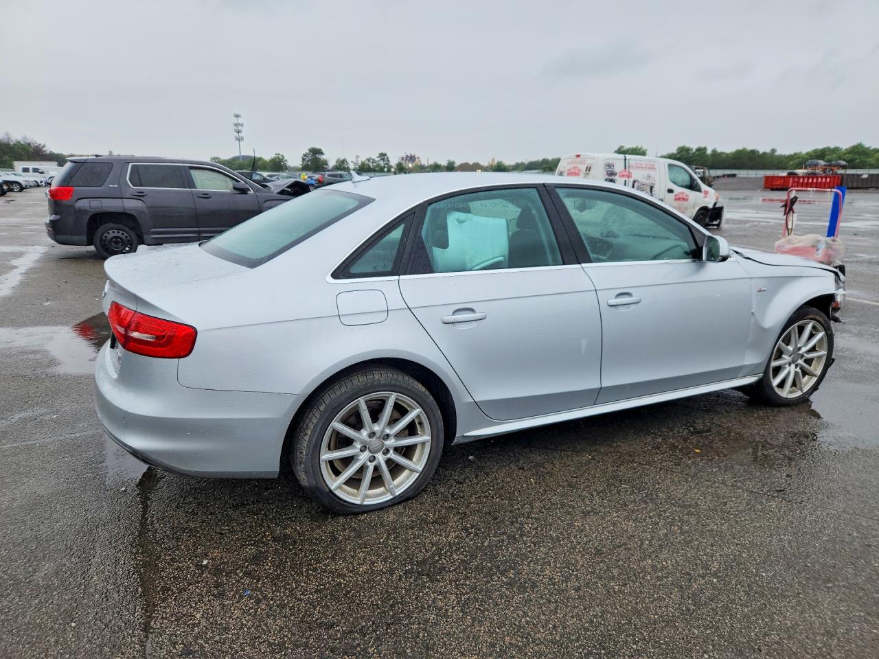 2014 Audi A4 Premium Plus Серебряный vin: WAUFFAFL9EN038625