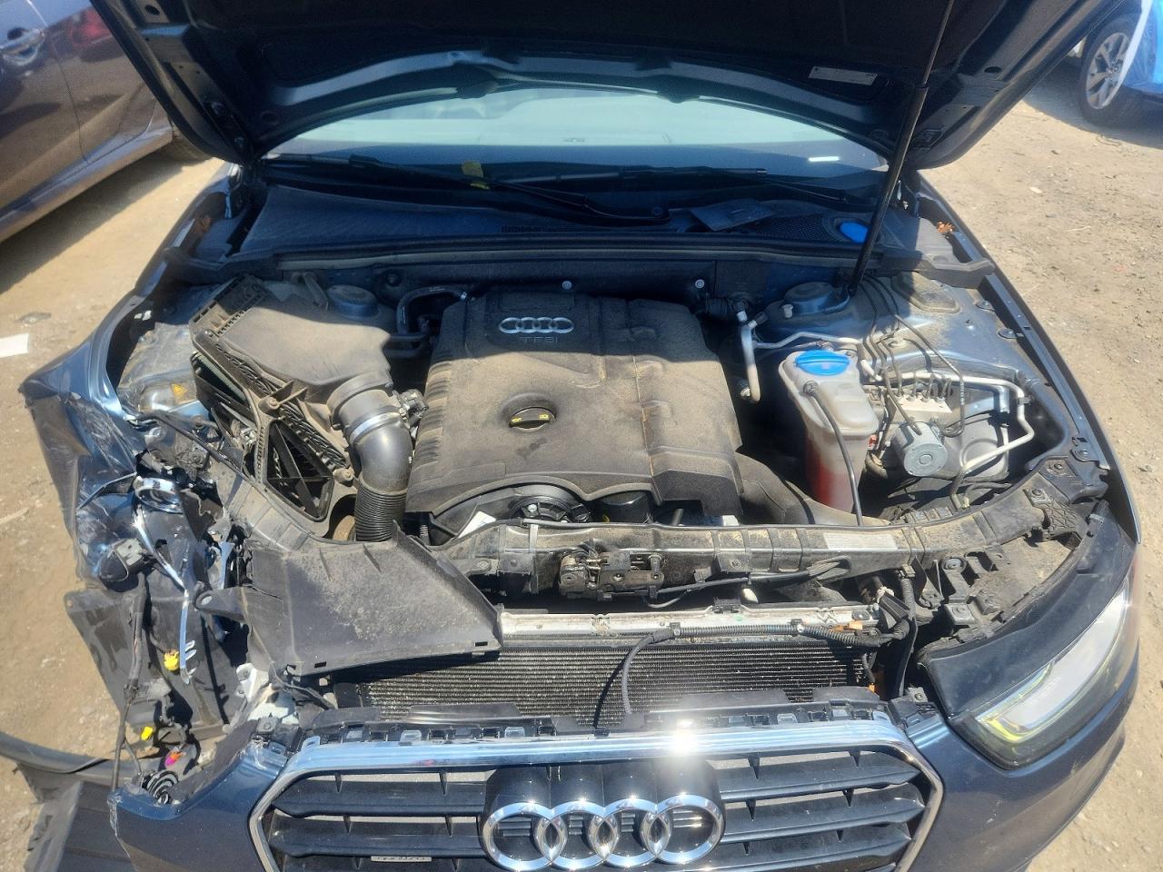 2015 Audi A4 Premium Plus Blue vin: WAUFFAFL9FA070516