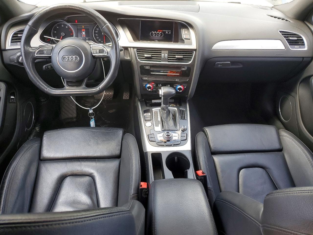 2015 Audi A4 Premium Plus Black vin: WAUFFAFL9FN021356