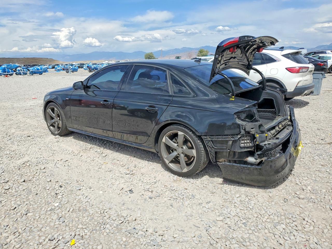 2015 Audi A4 Premium Plus Black vin: WAUFFAFL9FN021356