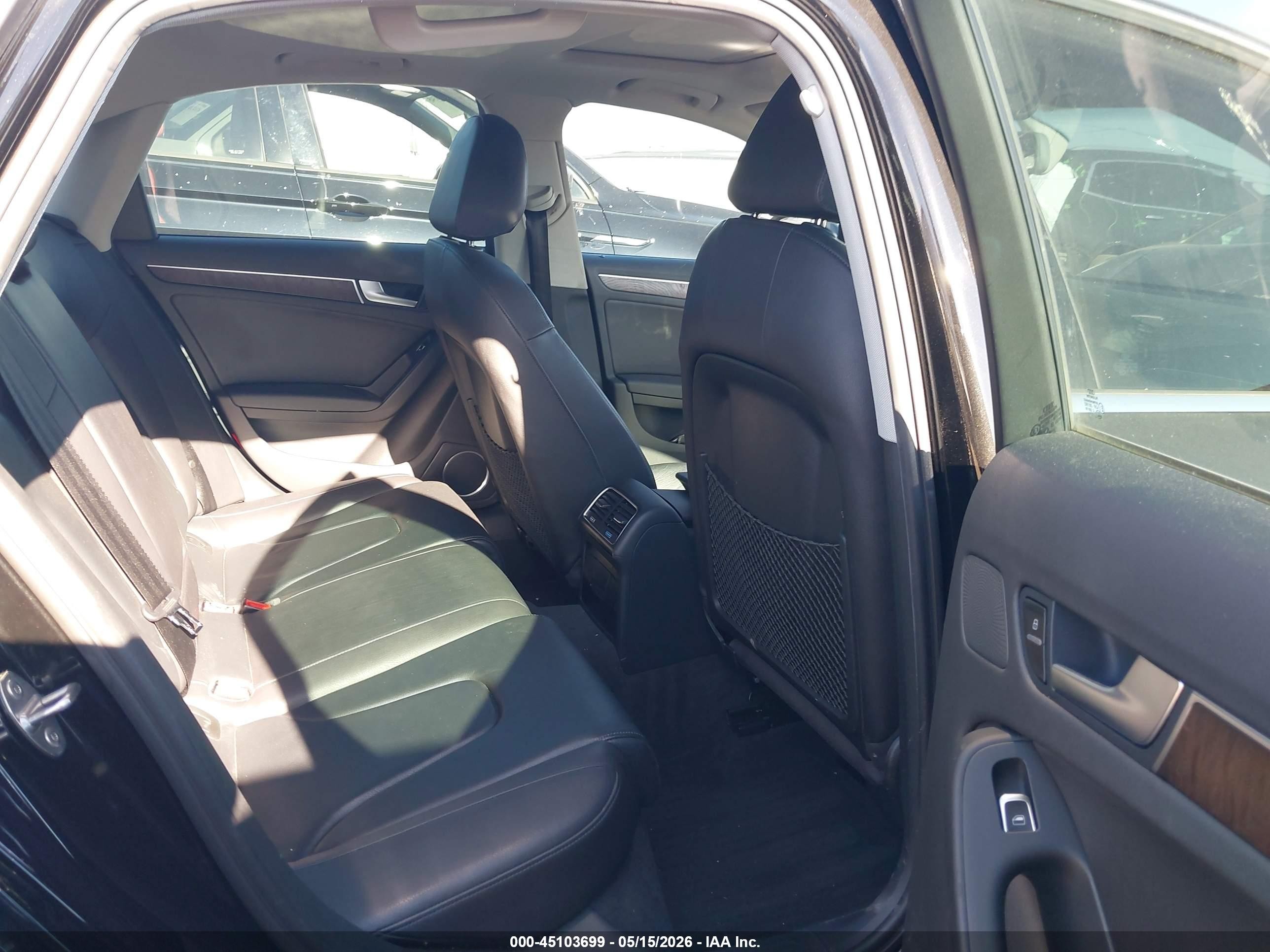 2015 Audi A4 2.0t Premium Black vin: WAUFFAFL9FN025164