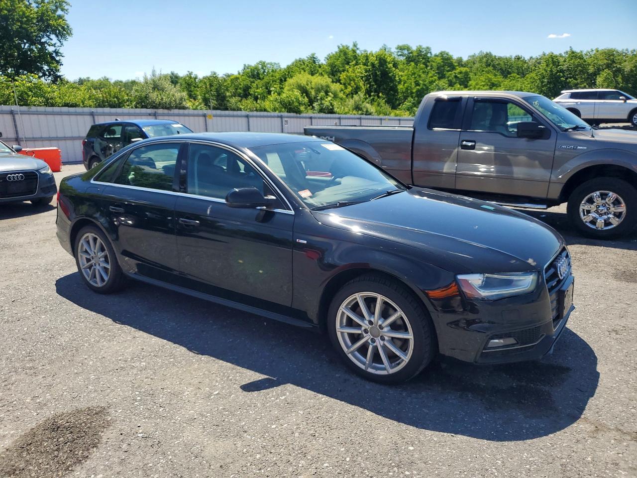 2015 Audi A4 Premium Plus Black vin: WAUFFAFL9FN025911