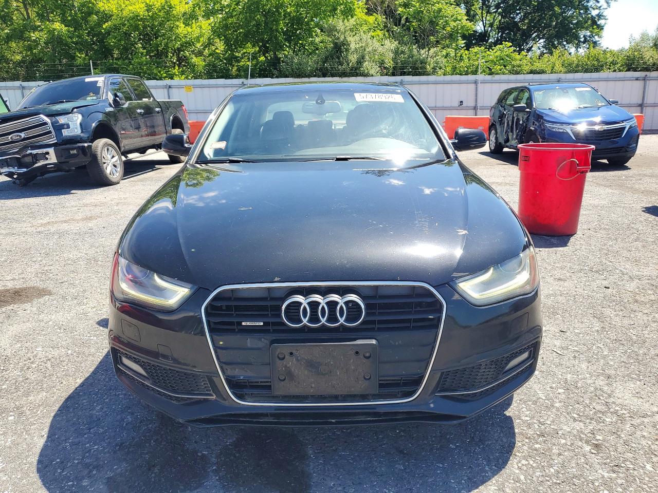 2015 Audi A4 Premium Plus Black vin: WAUFFAFL9FN025911