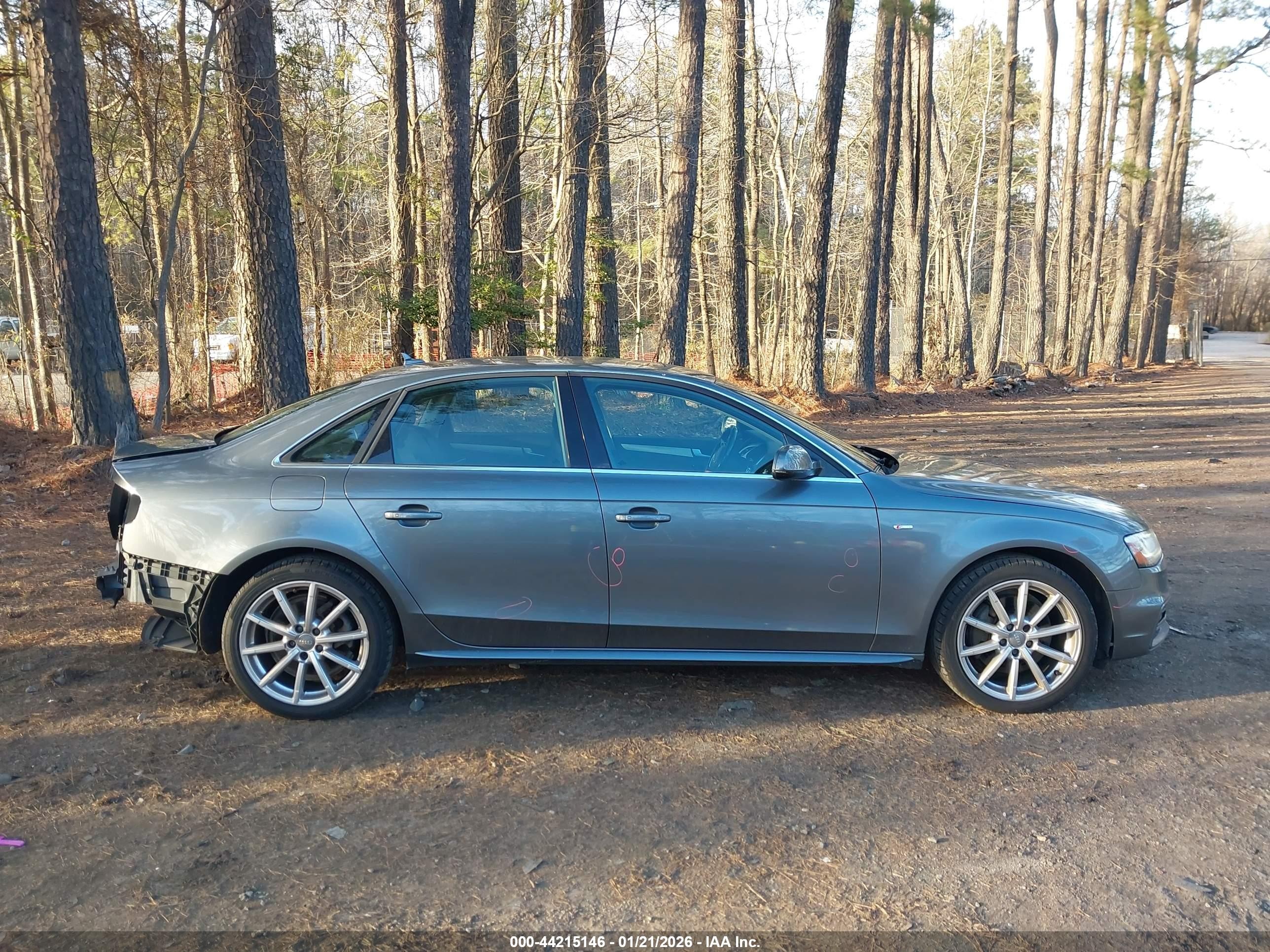2015 Audi A4 2.0t Premium Gray vin: WAUFFAFL9FN037699