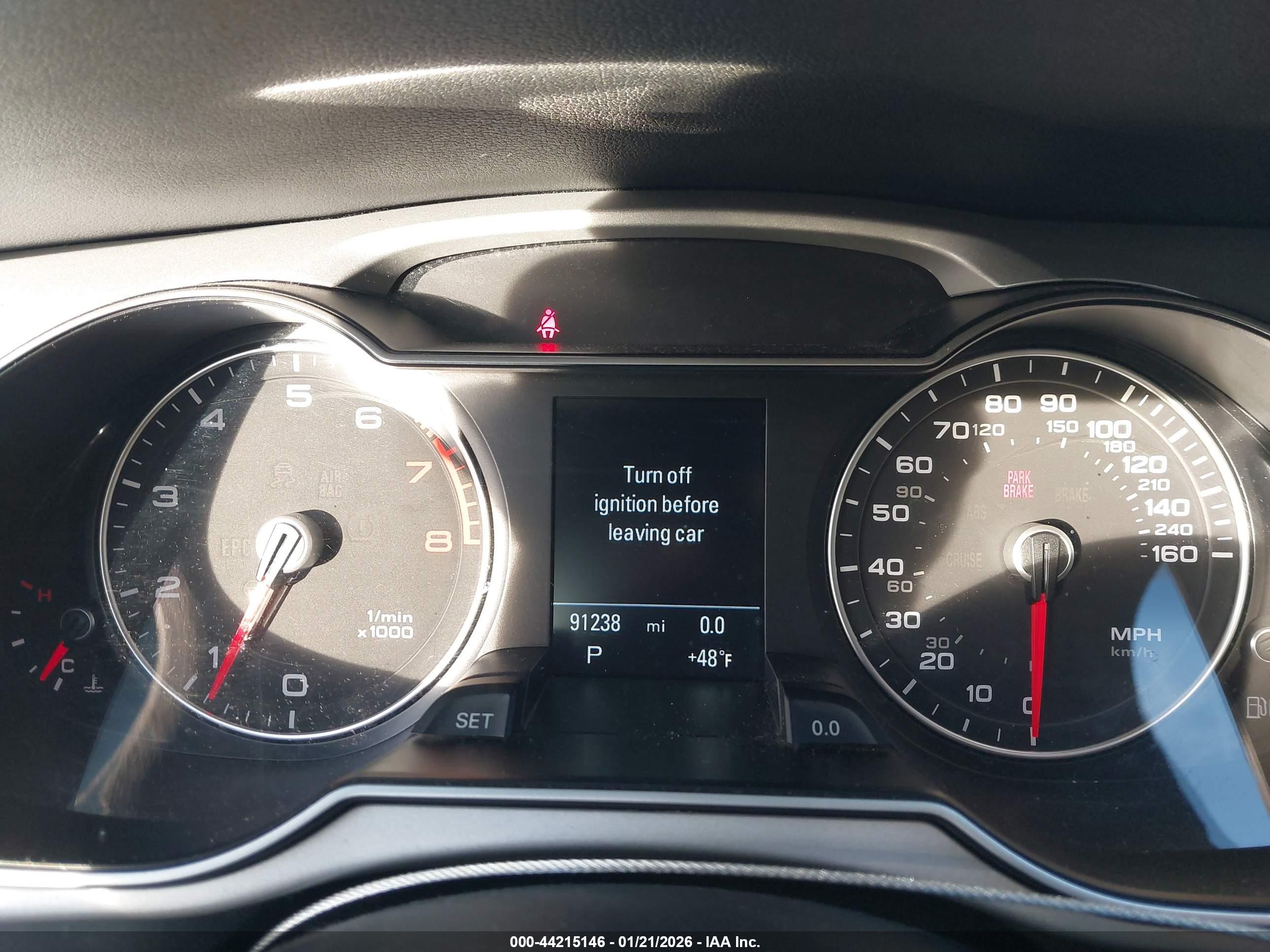2015 Audi A4 2.0t Premium Gray vin: WAUFFAFL9FN037699