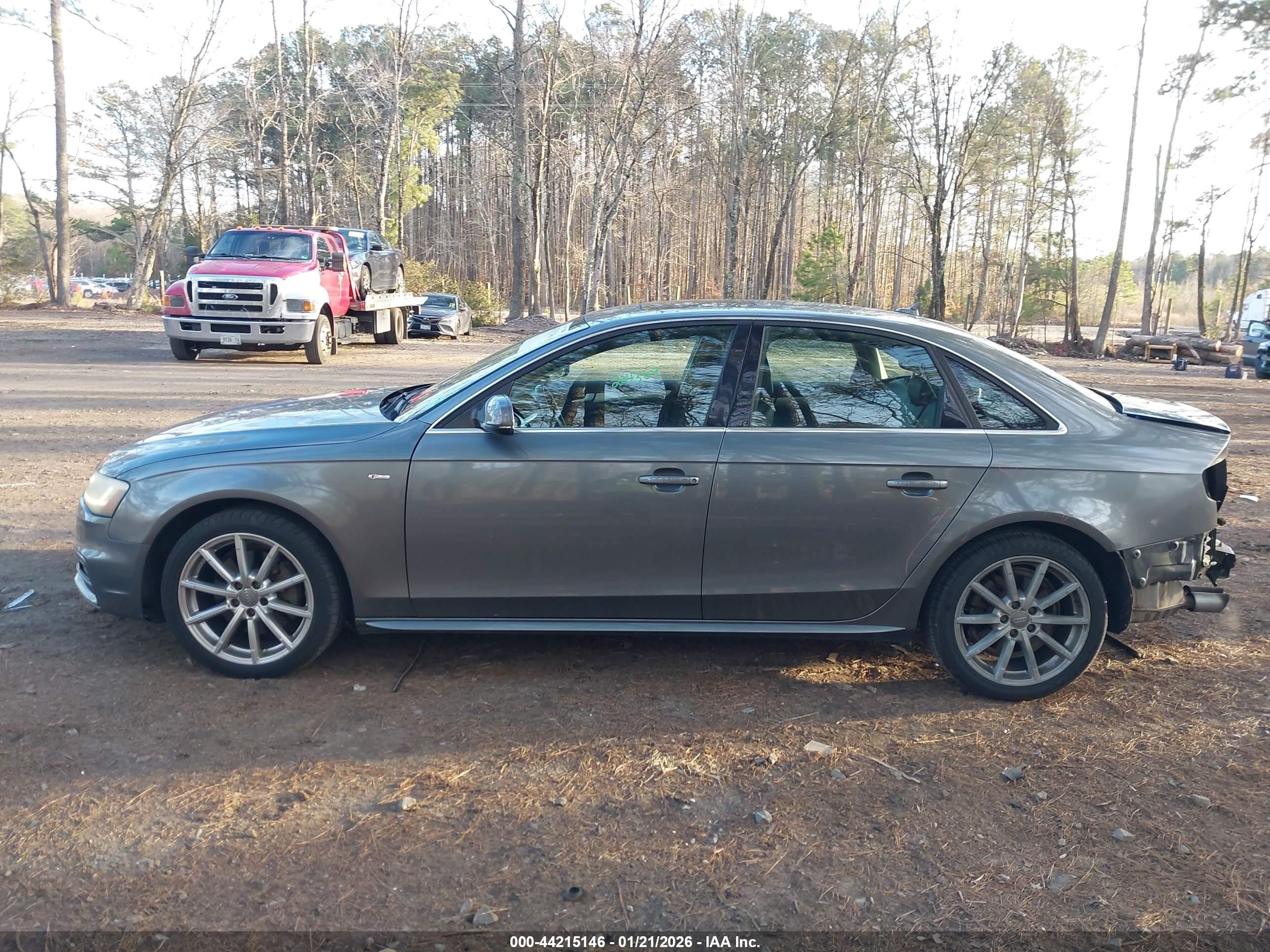 2015 Audi A4 2.0t Premium Gray vin: WAUFFAFL9FN037699
