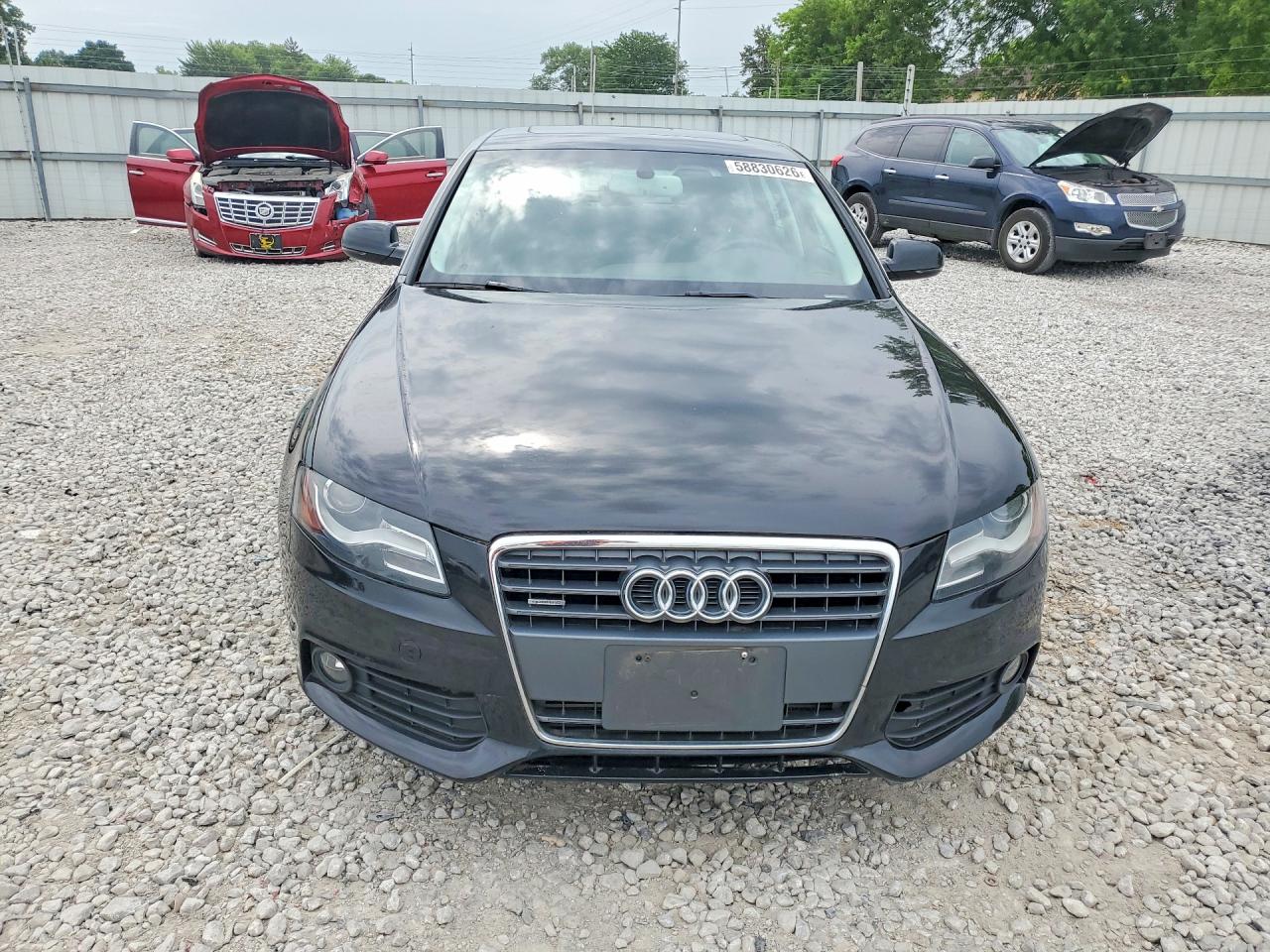 2011 Audi A4 Premium Plus Black vin: WAUFFAFLXBN022526