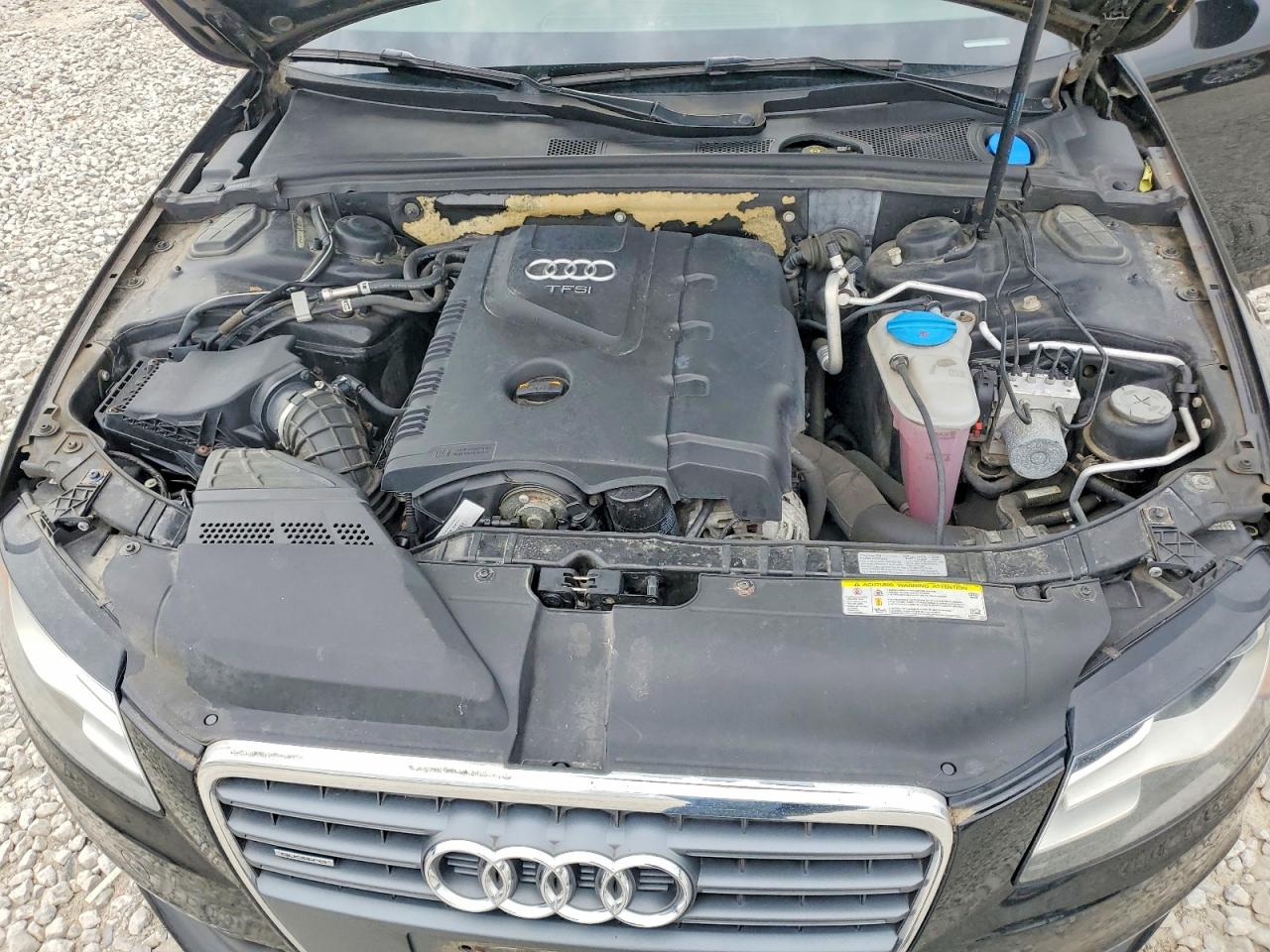 2011 Audi A4 Premium Plus Black vin: WAUFFAFLXBN022526