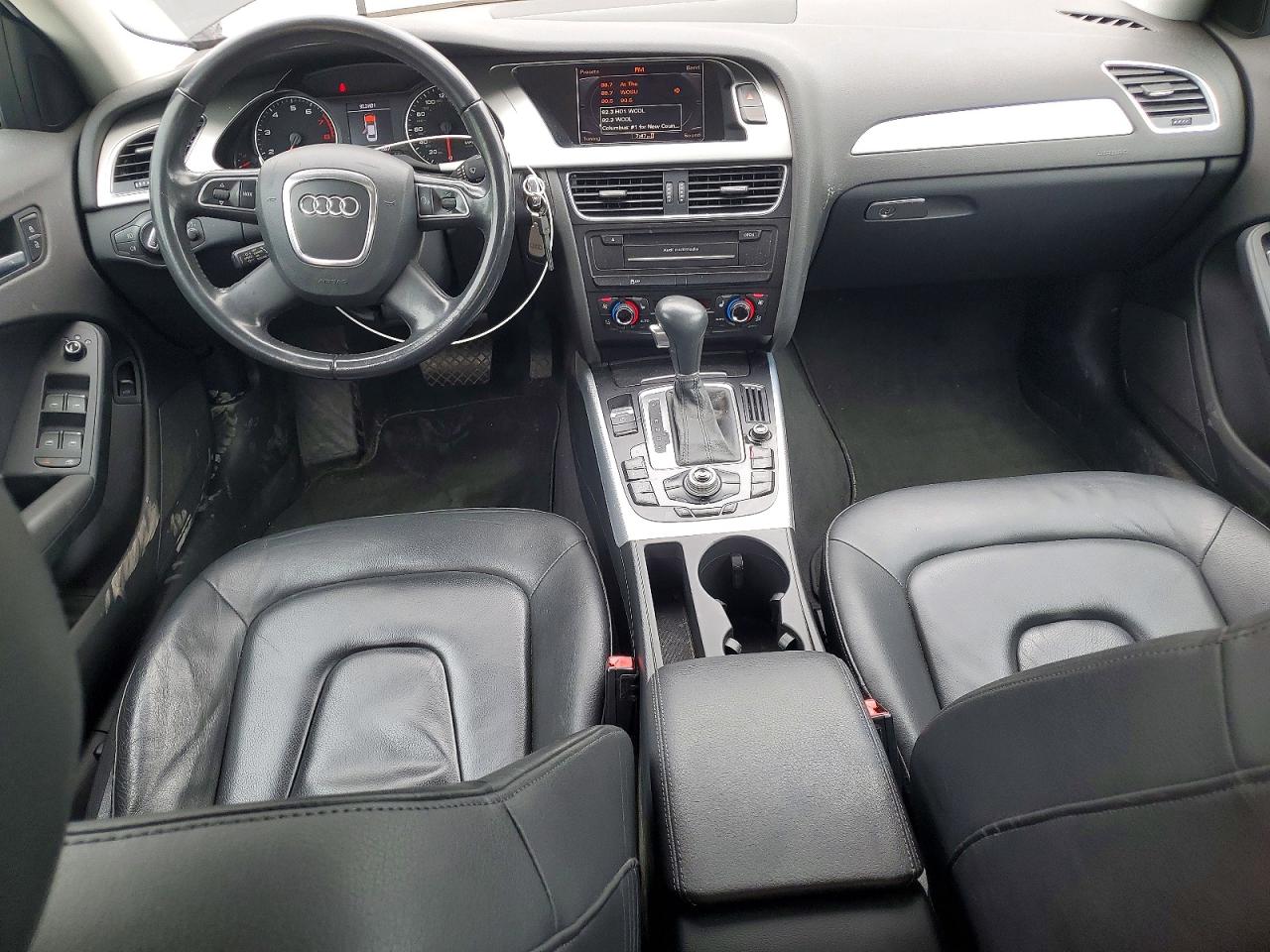 2011 Audi A4 Premium Plus Black vin: WAUFFAFLXBN022526