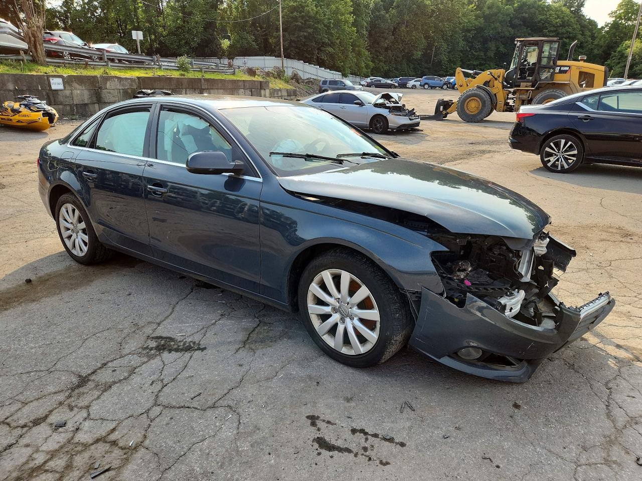 2011 Audi A4 Premium Plus Синий vin: WAUFFAFLXBN023949