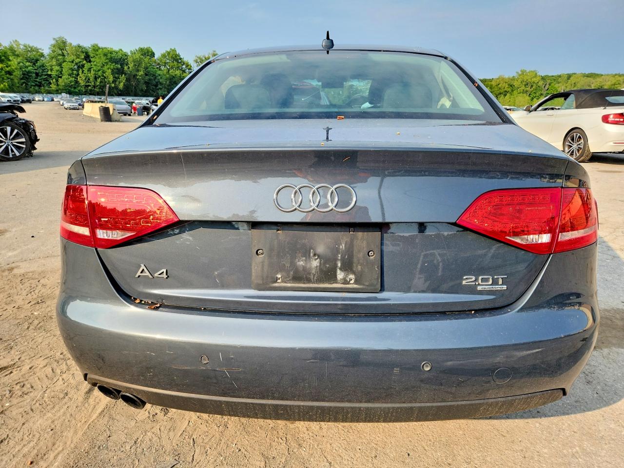 2011 Audi A4 Premium Plus Синий vin: WAUFFAFLXBN023949